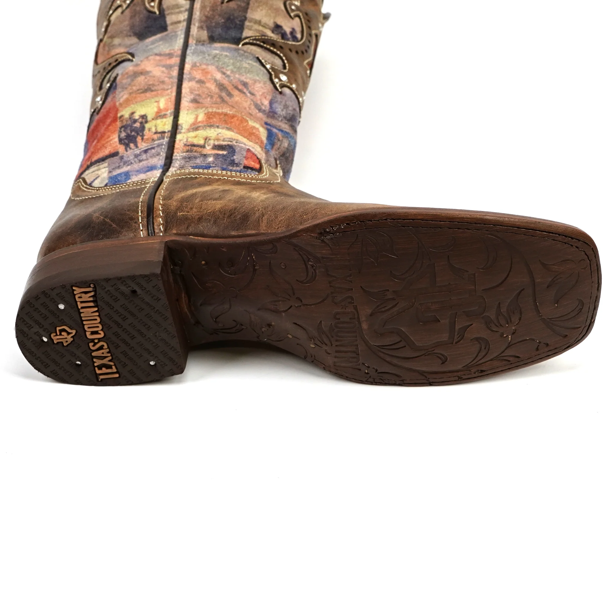 Highland Tobacco - Tall Shaft - Square Toe (E870) - Image 7