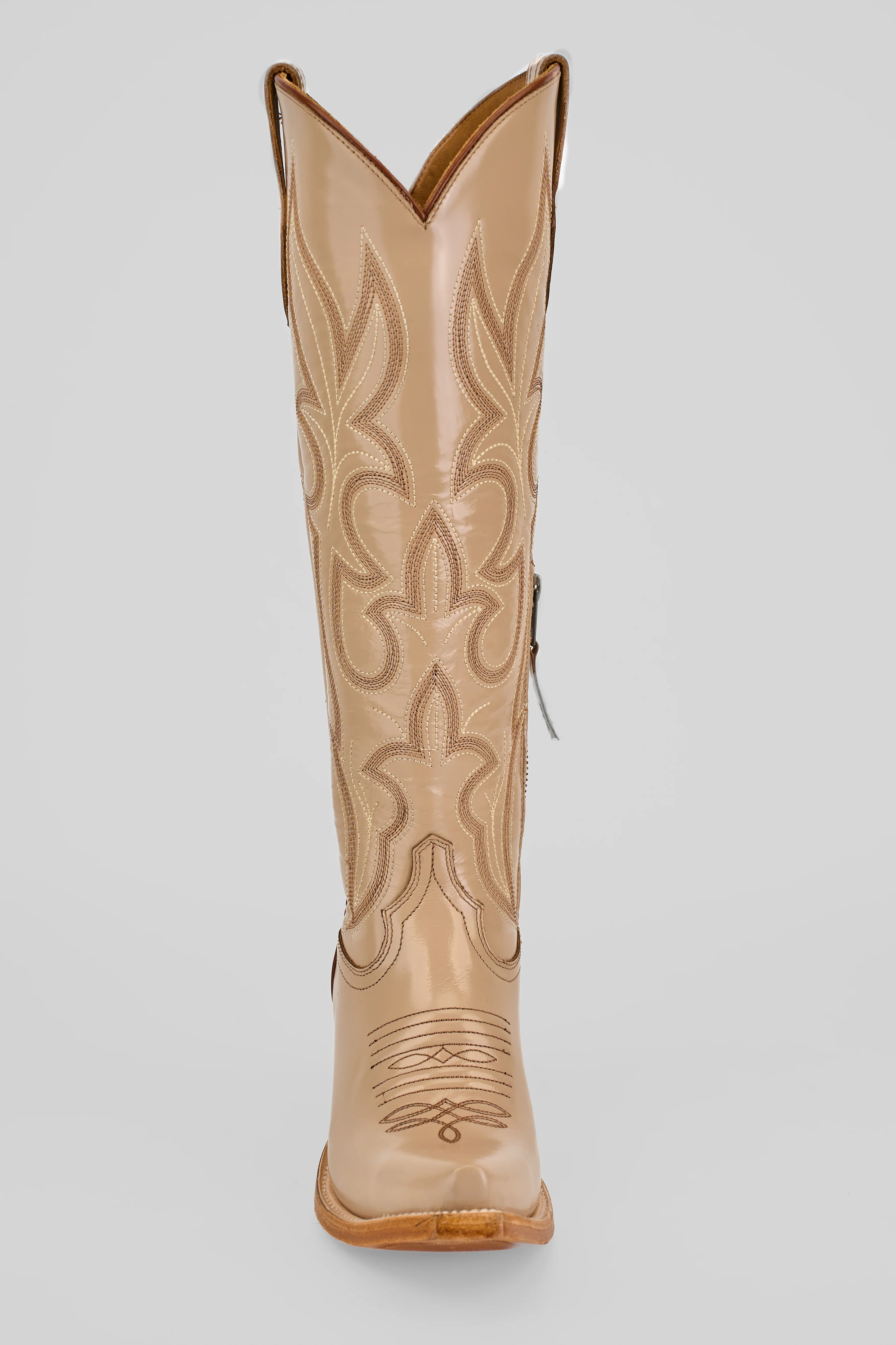 Allison Cream - Tall Shaft - Snip Toe - Image 4
