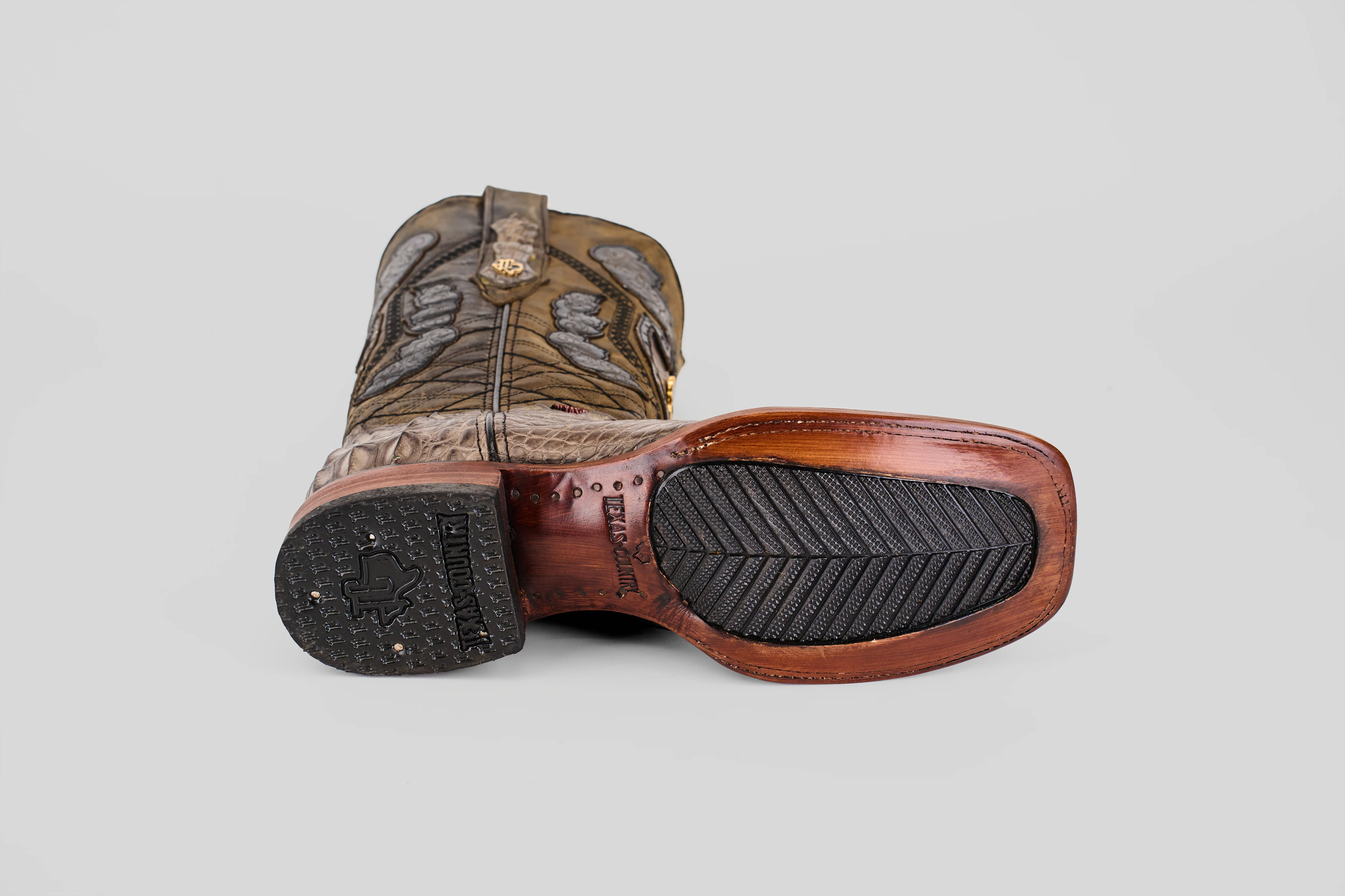 James - Gray - Square Toe (Alligator Head) - Image 6