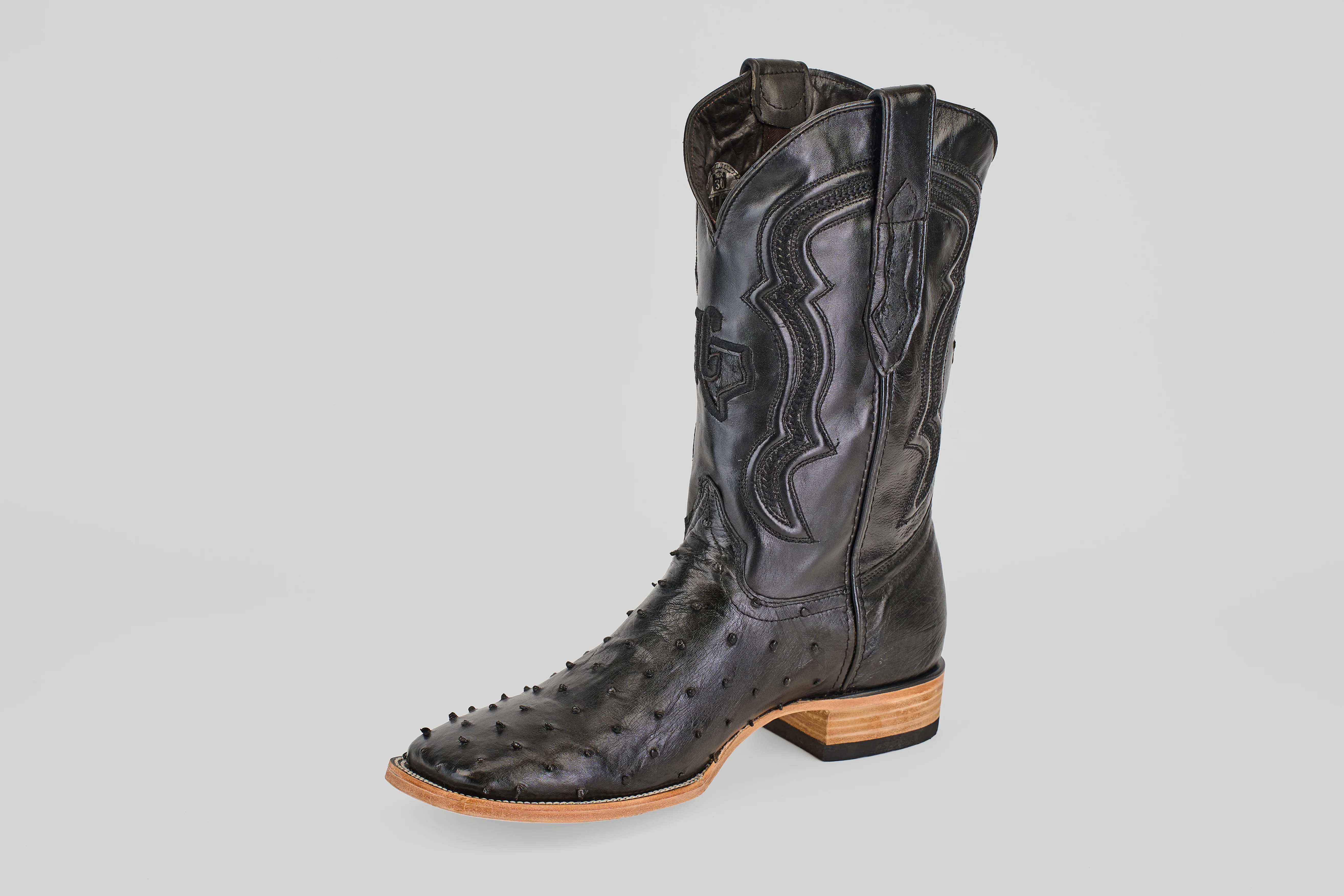 Austin - Black - Square Toe - Image 3