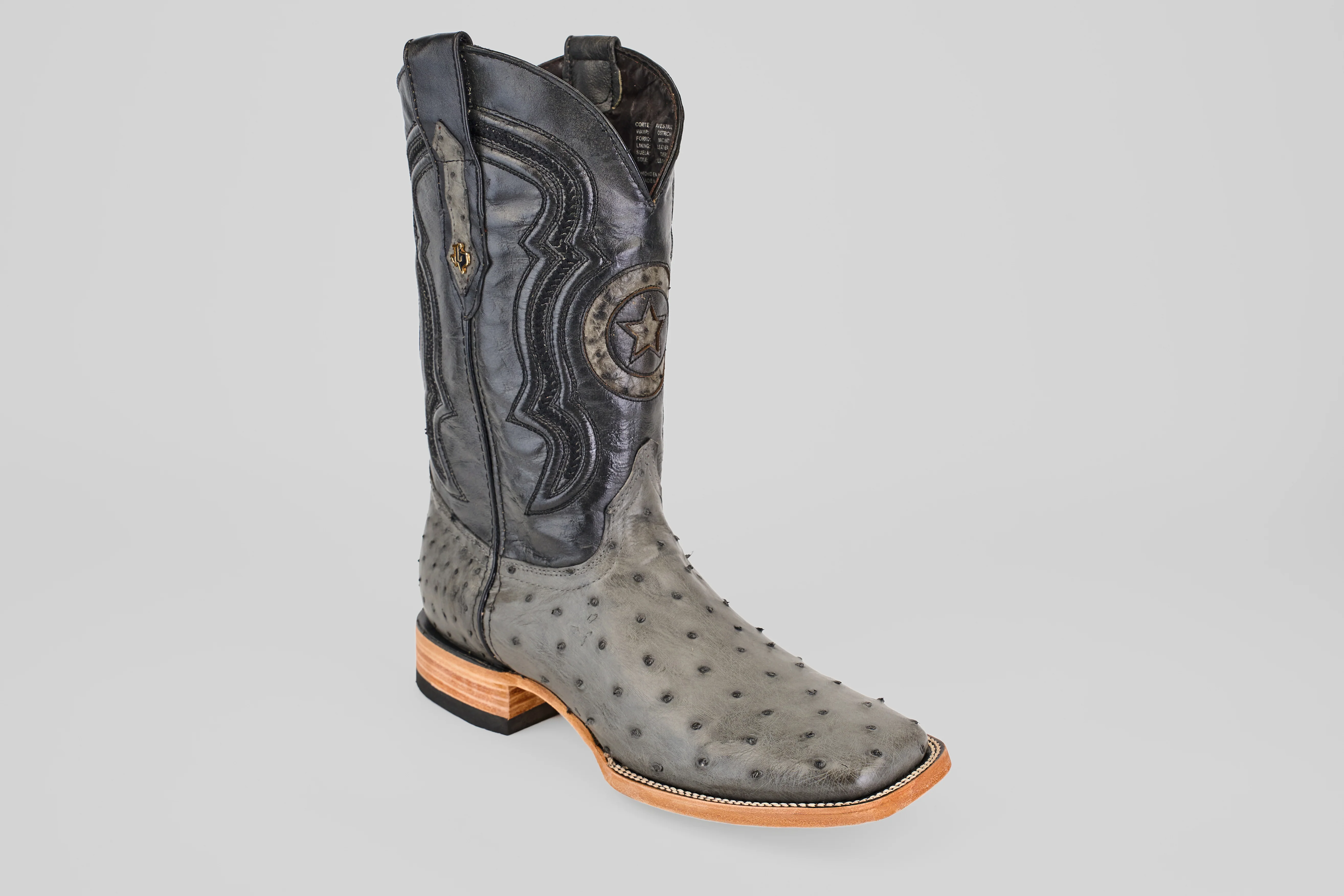 Austin - Gray - Square Toe - Image 2
