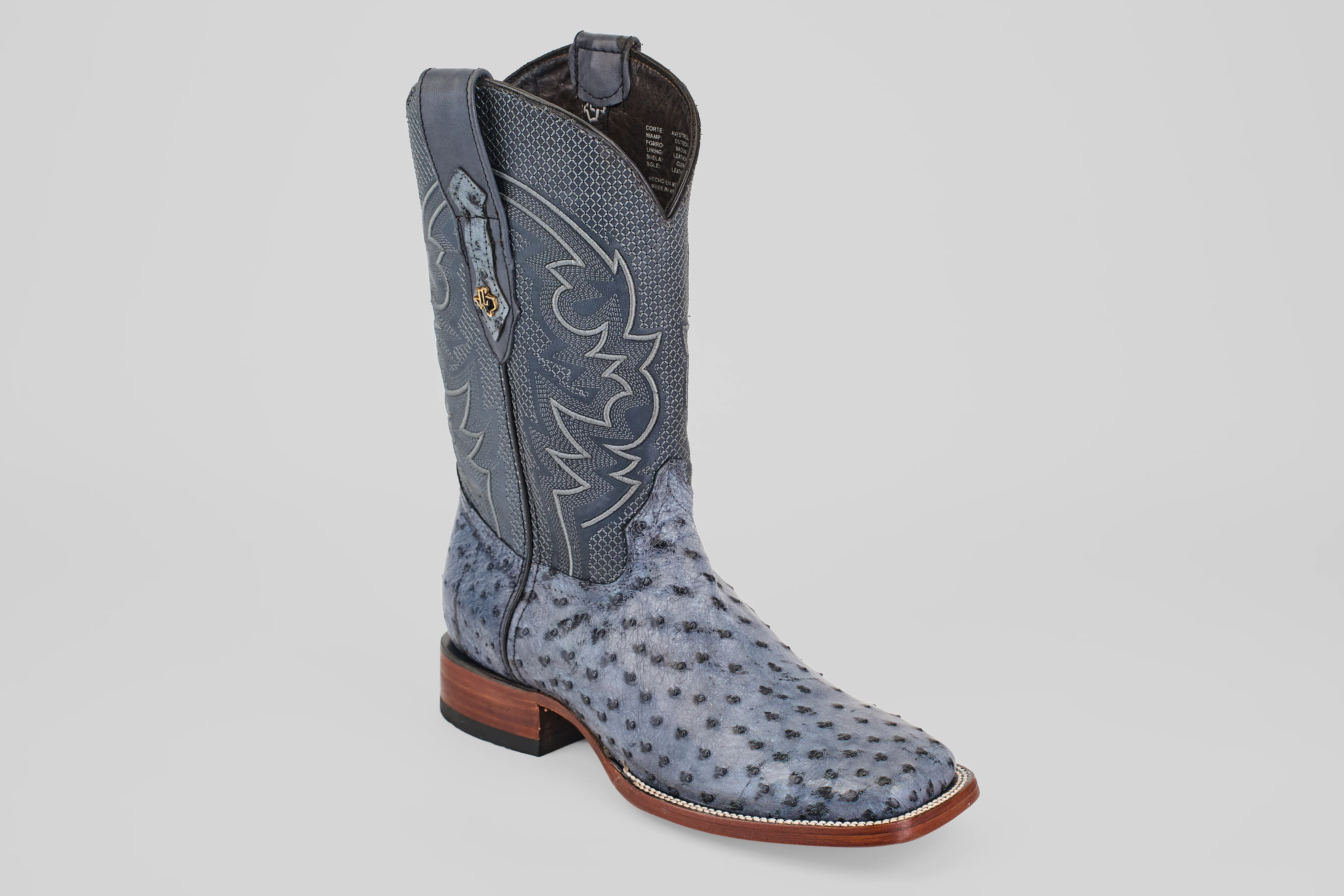 Austin - Safari Gray - Square Toe - Image 2