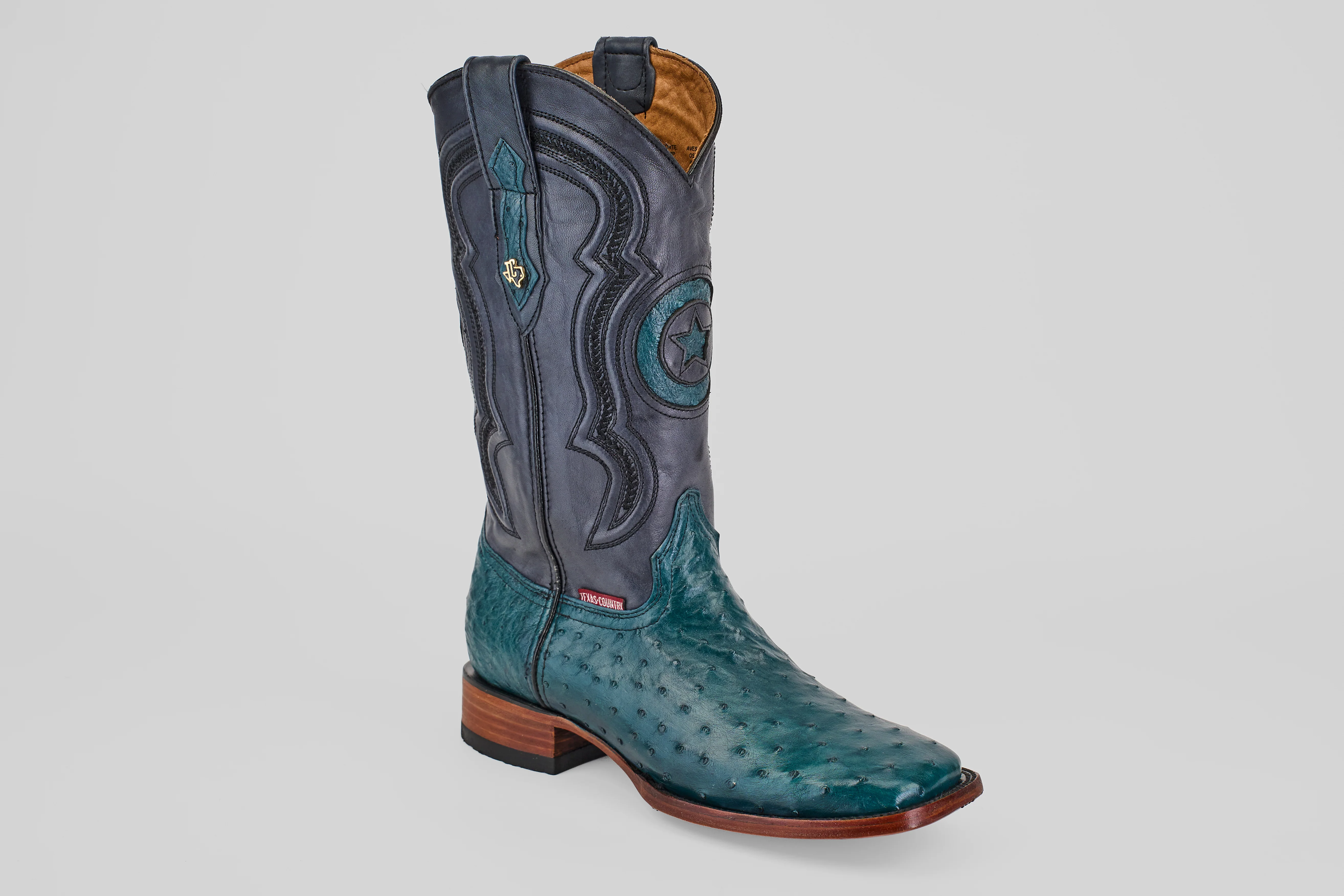 Austin - Gasoline Green - Square Toe - Image 2