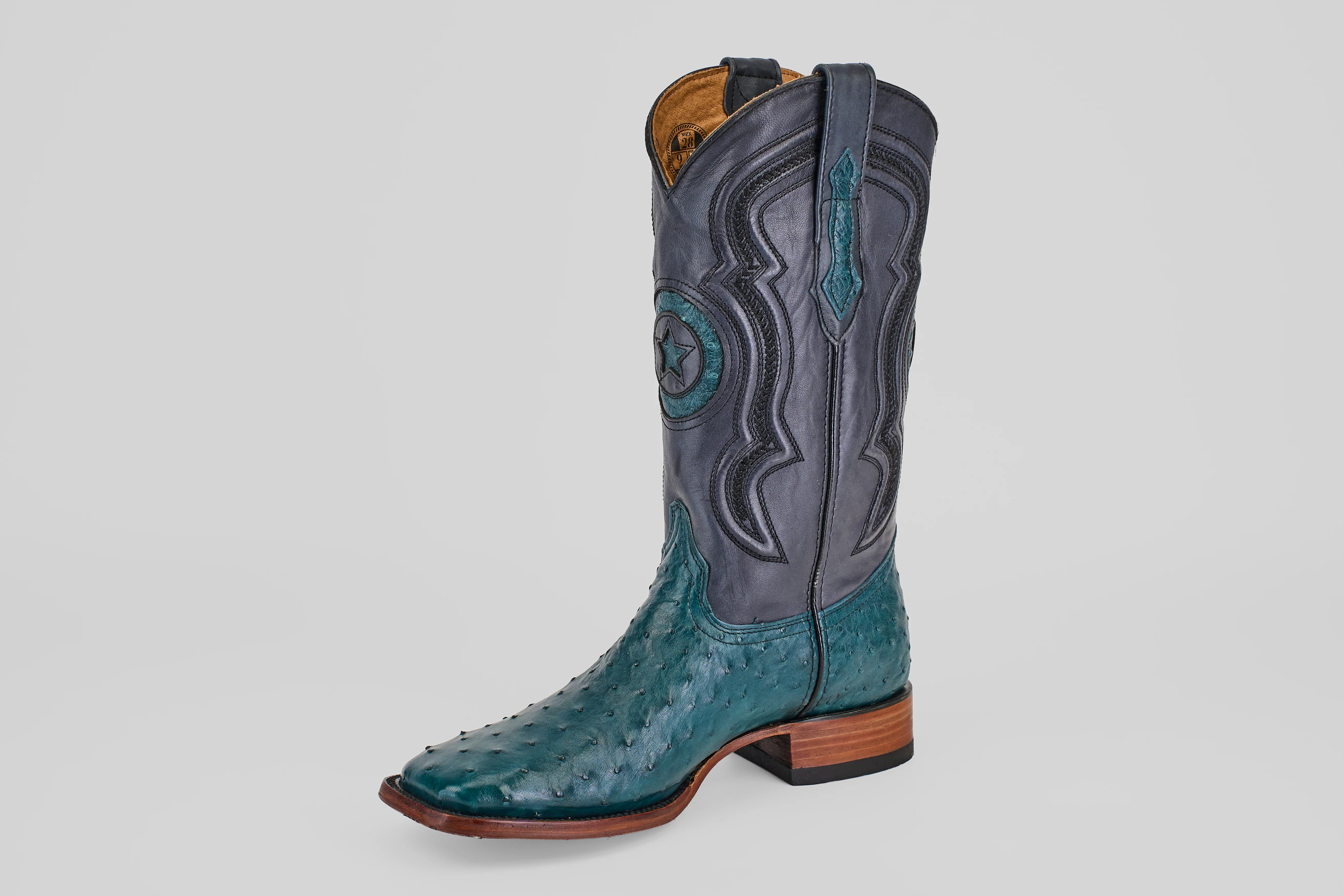 Austin - Gasoline Green - Square Toe - Image 3