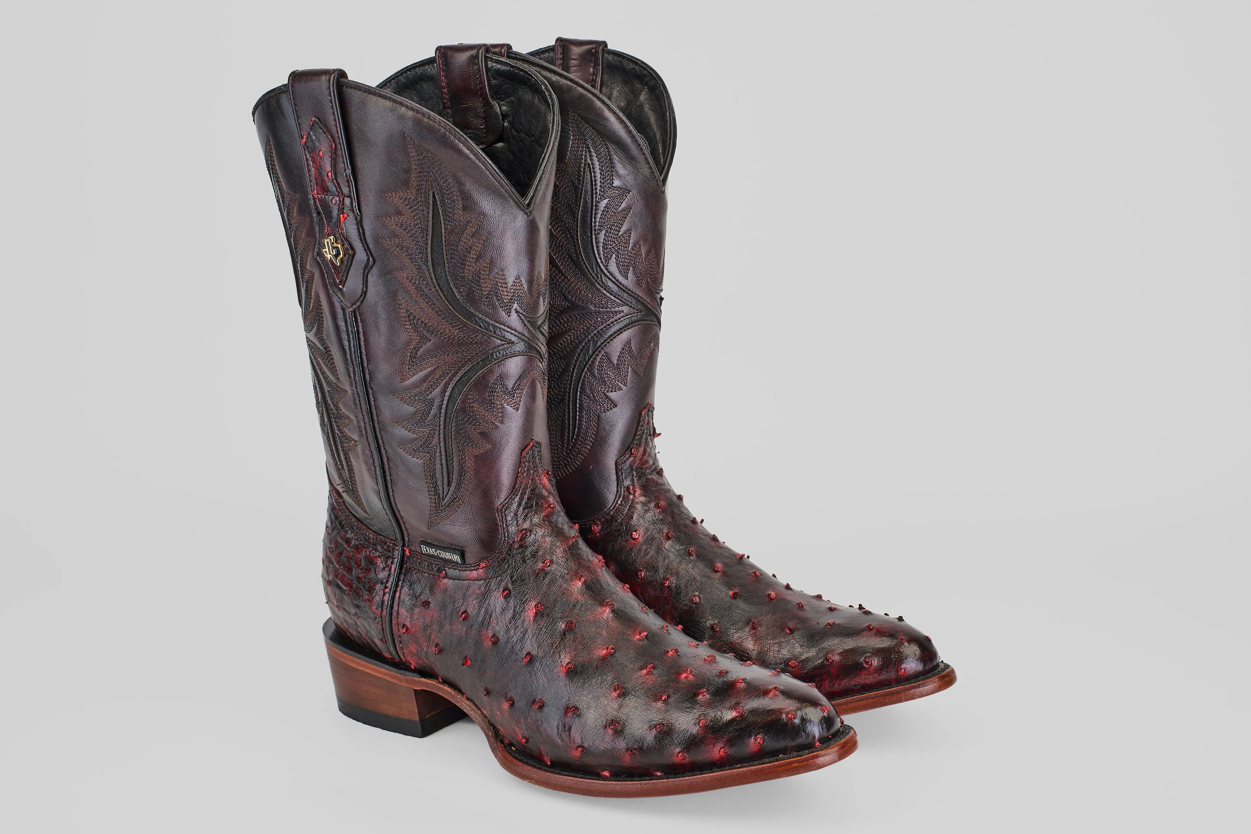 Austin - Black Cherry - Round Toe