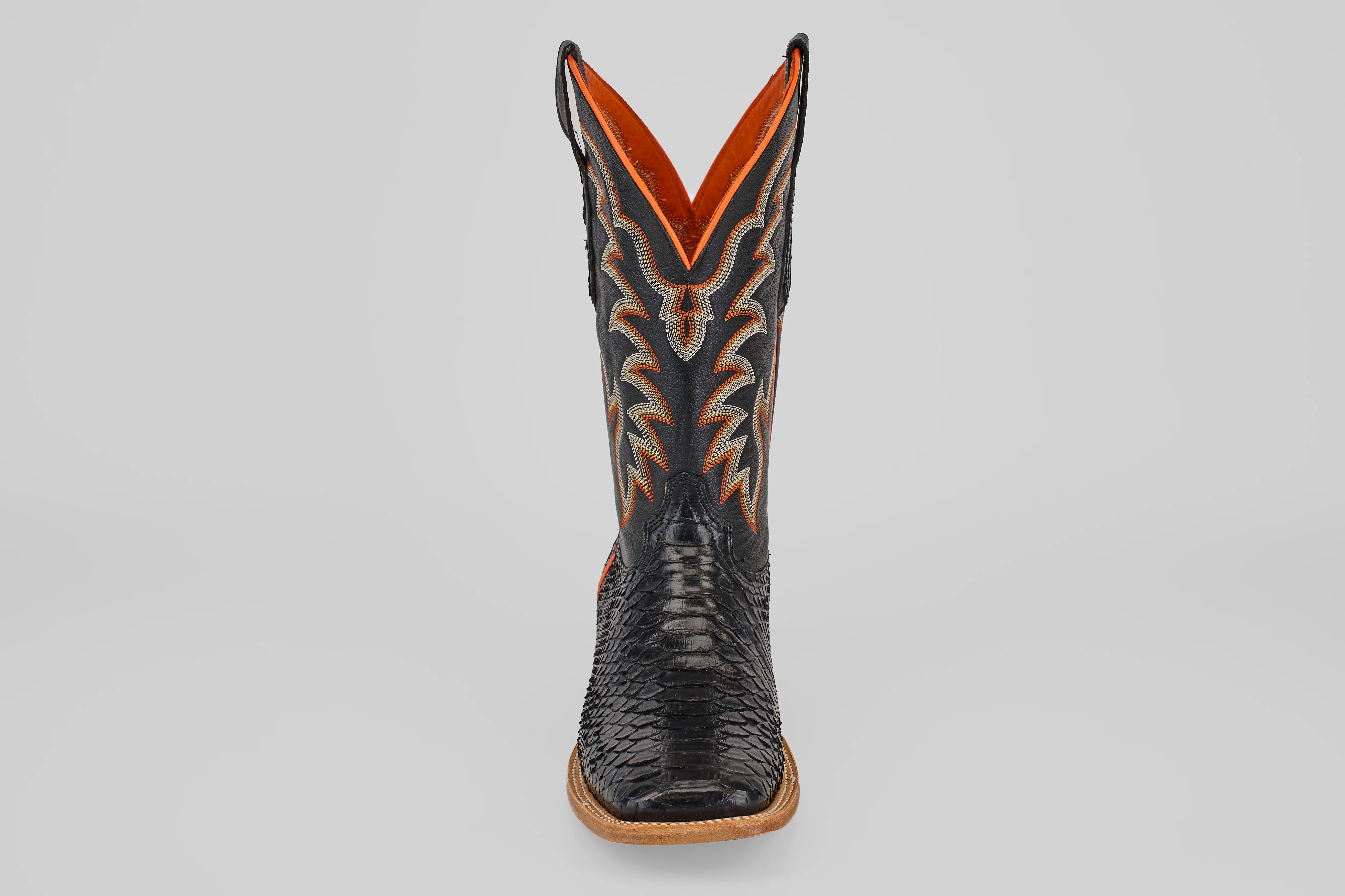 Braxton - Black - Square Toe - Image 4