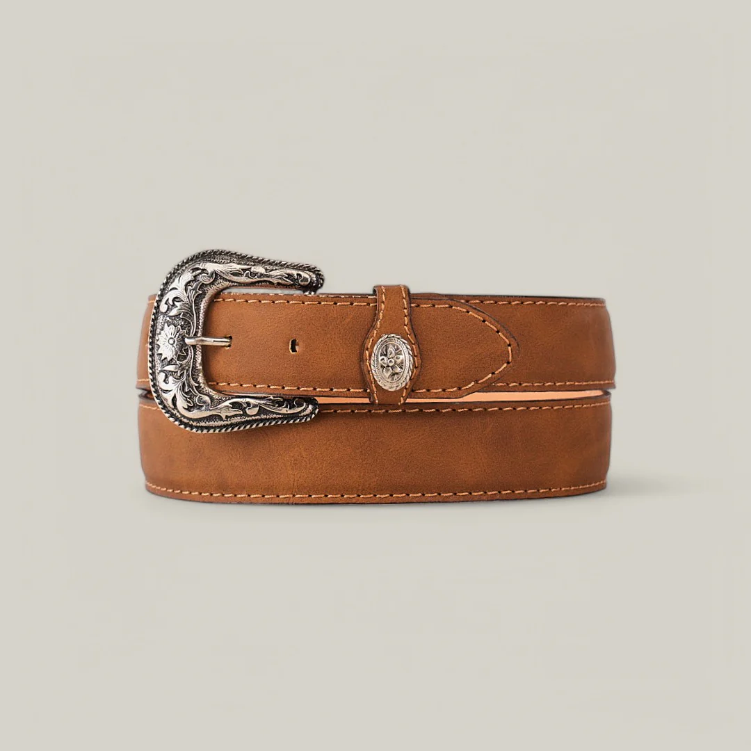 Honey Plain Belt - Rustic Buckle