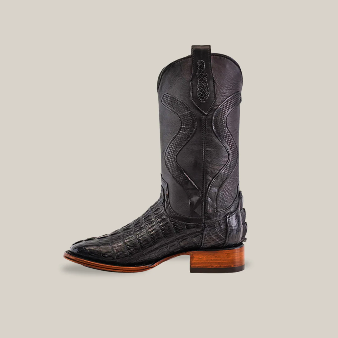 Caiman Cola Negro H-501 Diamante - Image 3