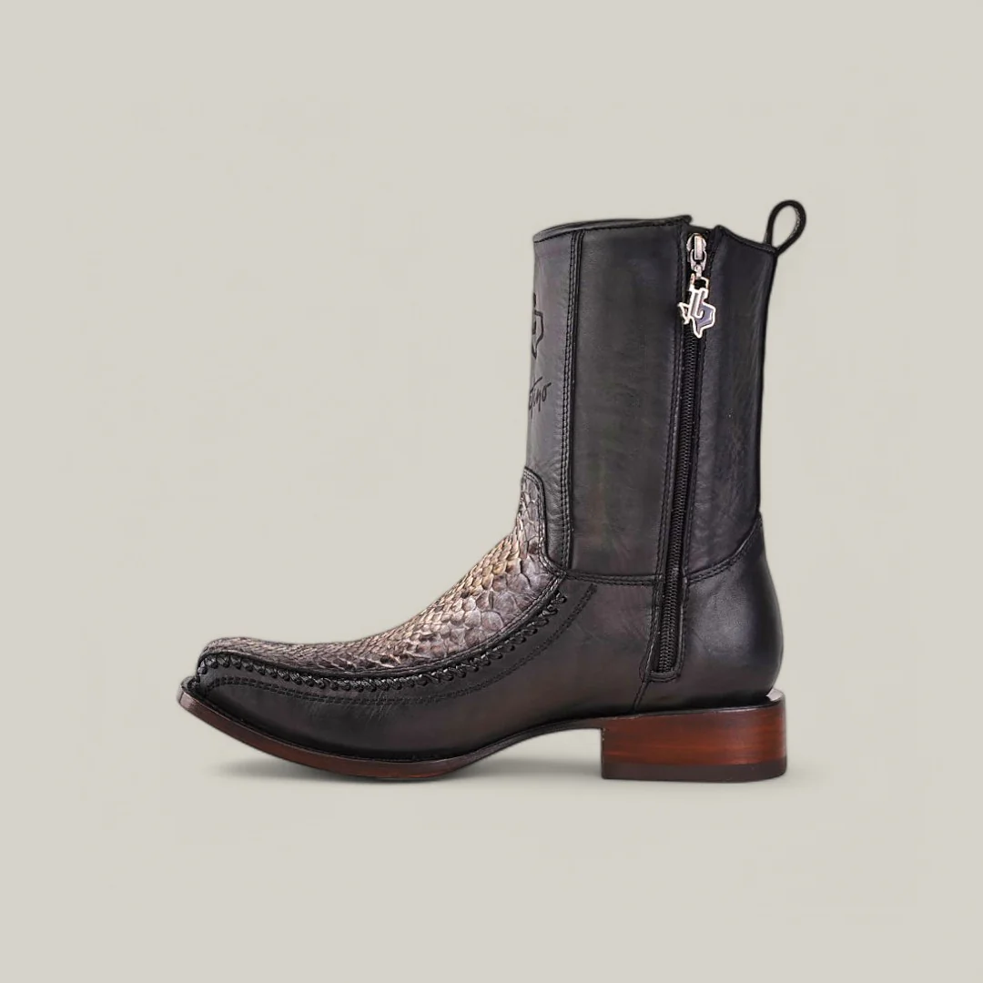 Exotic Python - Natural - Narrow Square Toe - Image 3