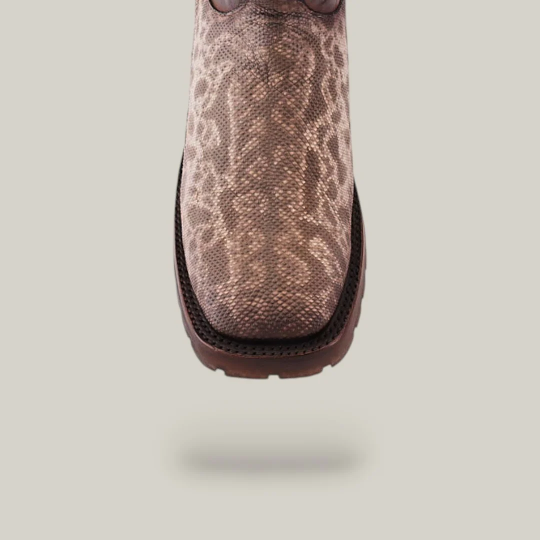 Exotic Carunga - Diamond - Natural - Double Sole Square Toe - Image 5