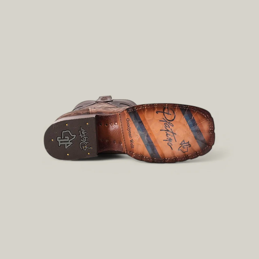 Exotic Carunga - Diamond - Natural - Double Sole Square Toe - Image 6