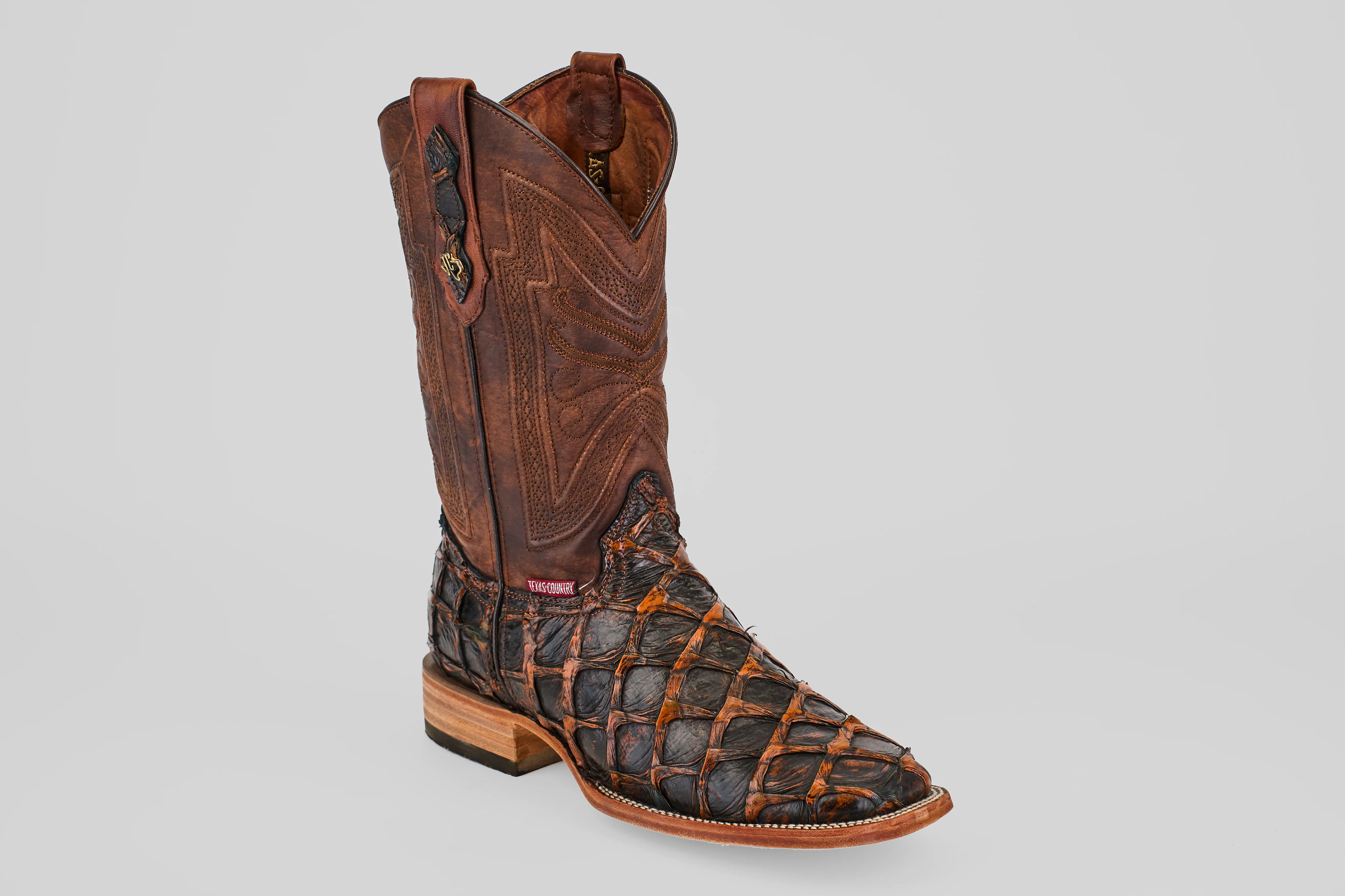 Connor - Rustic Cognac - Square Toe - Image 2