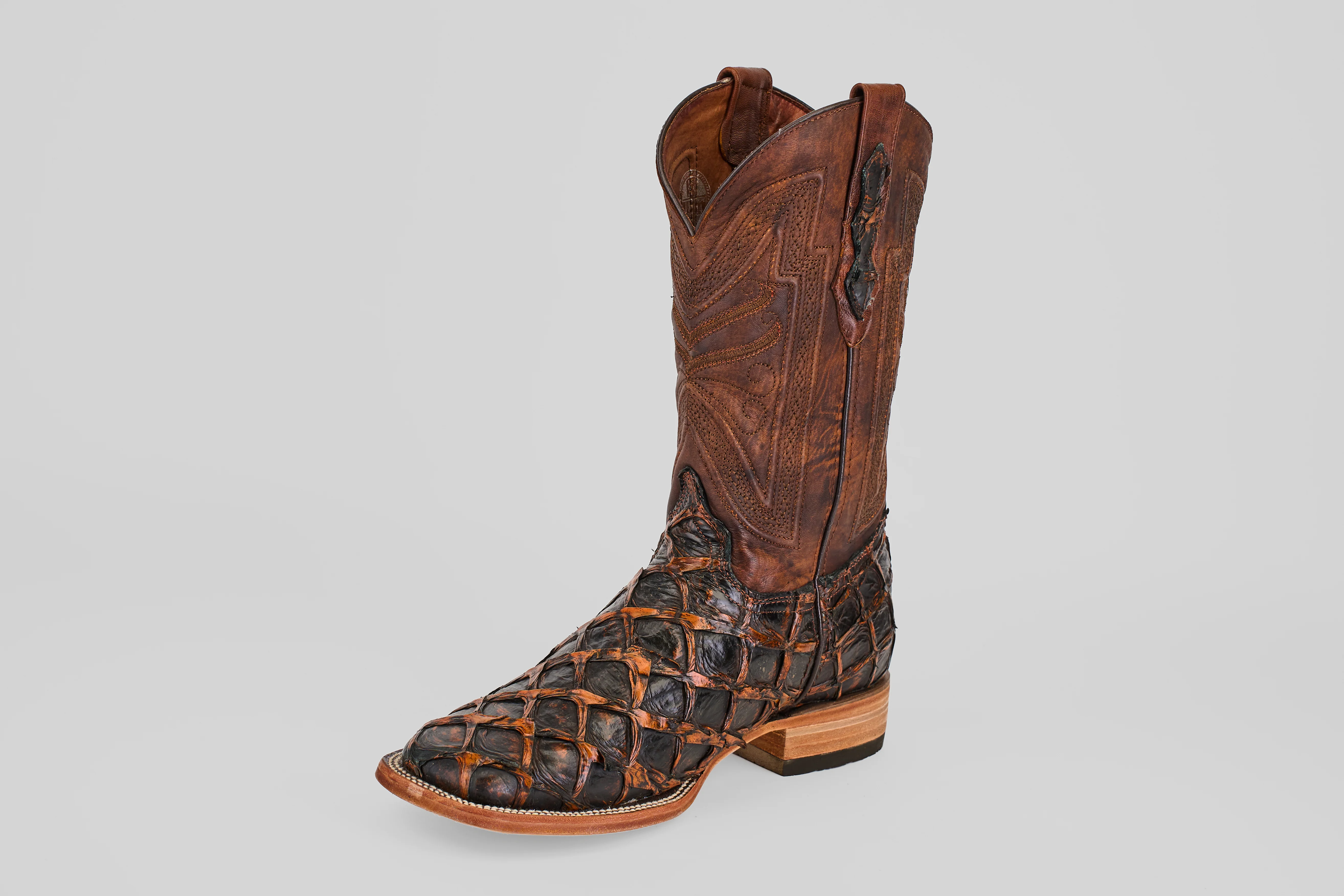 Connor - Rustic Cognac - Square Toe - Image 3
