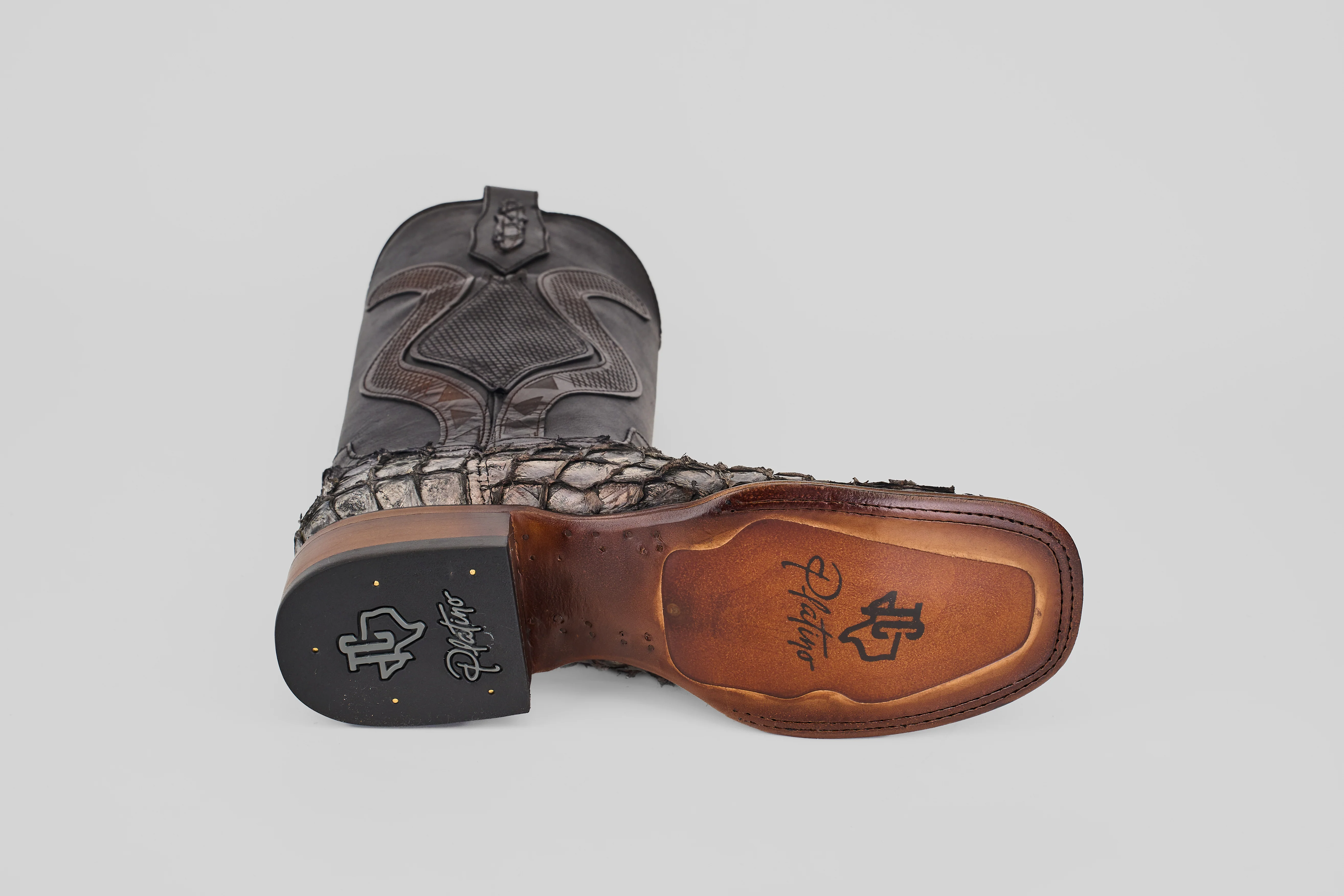 Connor Platinum - Newspaper - Square Toe (Diamond) - Image 7