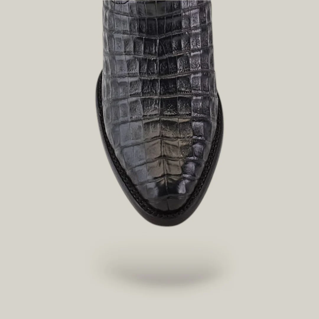 CU422 Plunge Black Caiman Laser & Embroidery - Image 5