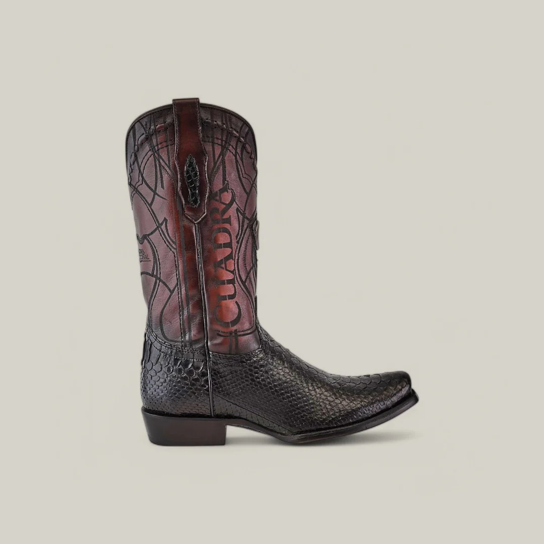 CU607 Plunge Black Python Laser & Embroidery - Image 2