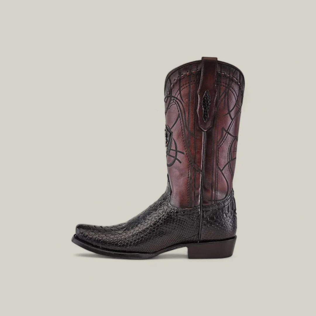 CU607 Plunge Black Python Laser & Embroidery - Image 3