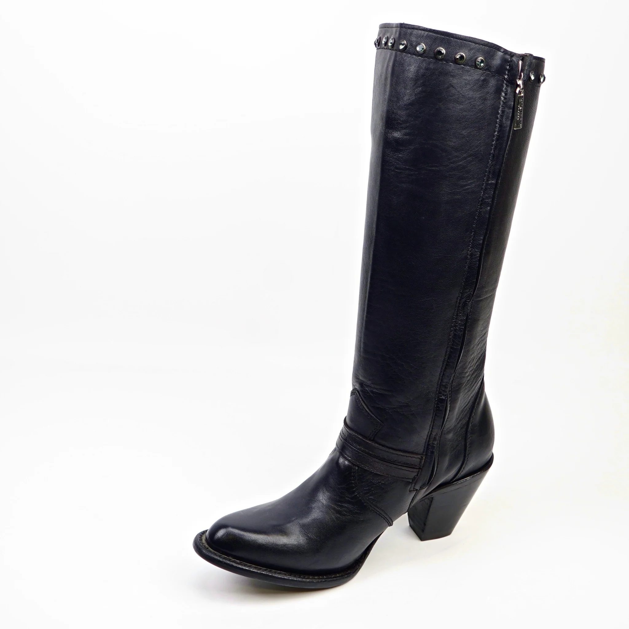 Denali Black - Tall Shaft - Round Toe - Image 3
