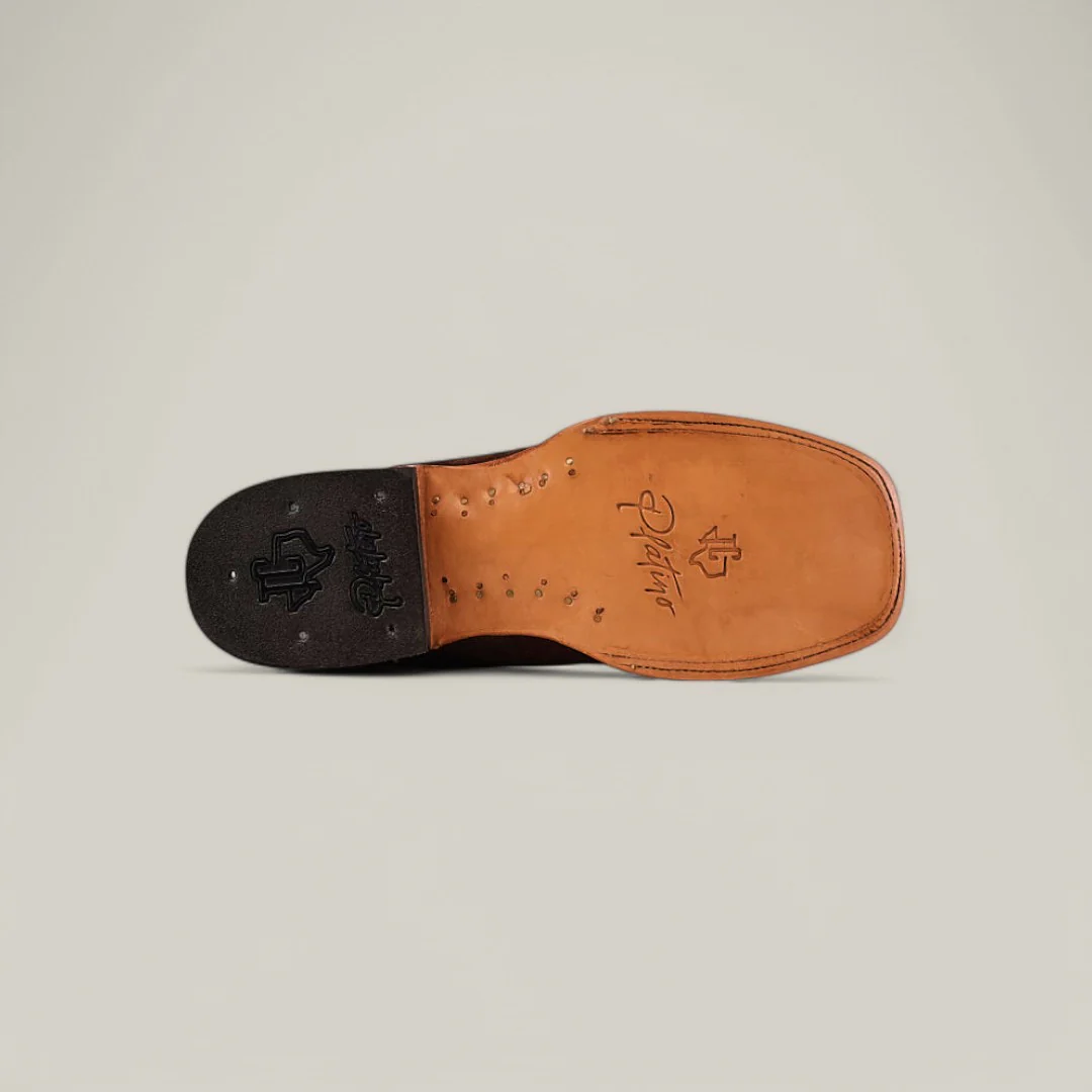 Brown Suede - Platinum - Square Toe - Image 6