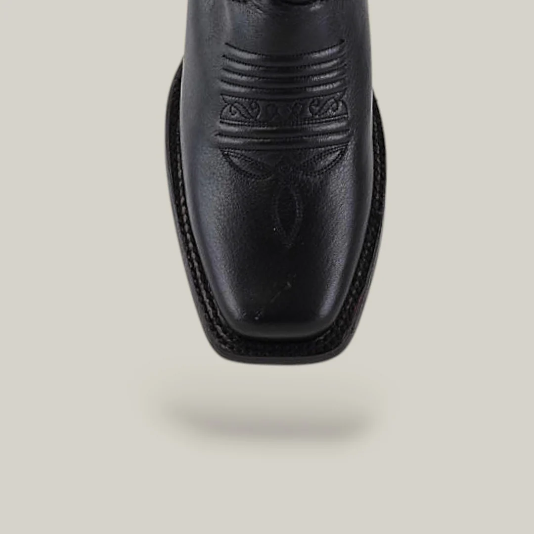 Josie Full Black - Short Shaft - Narrow Square Toe - Image 5