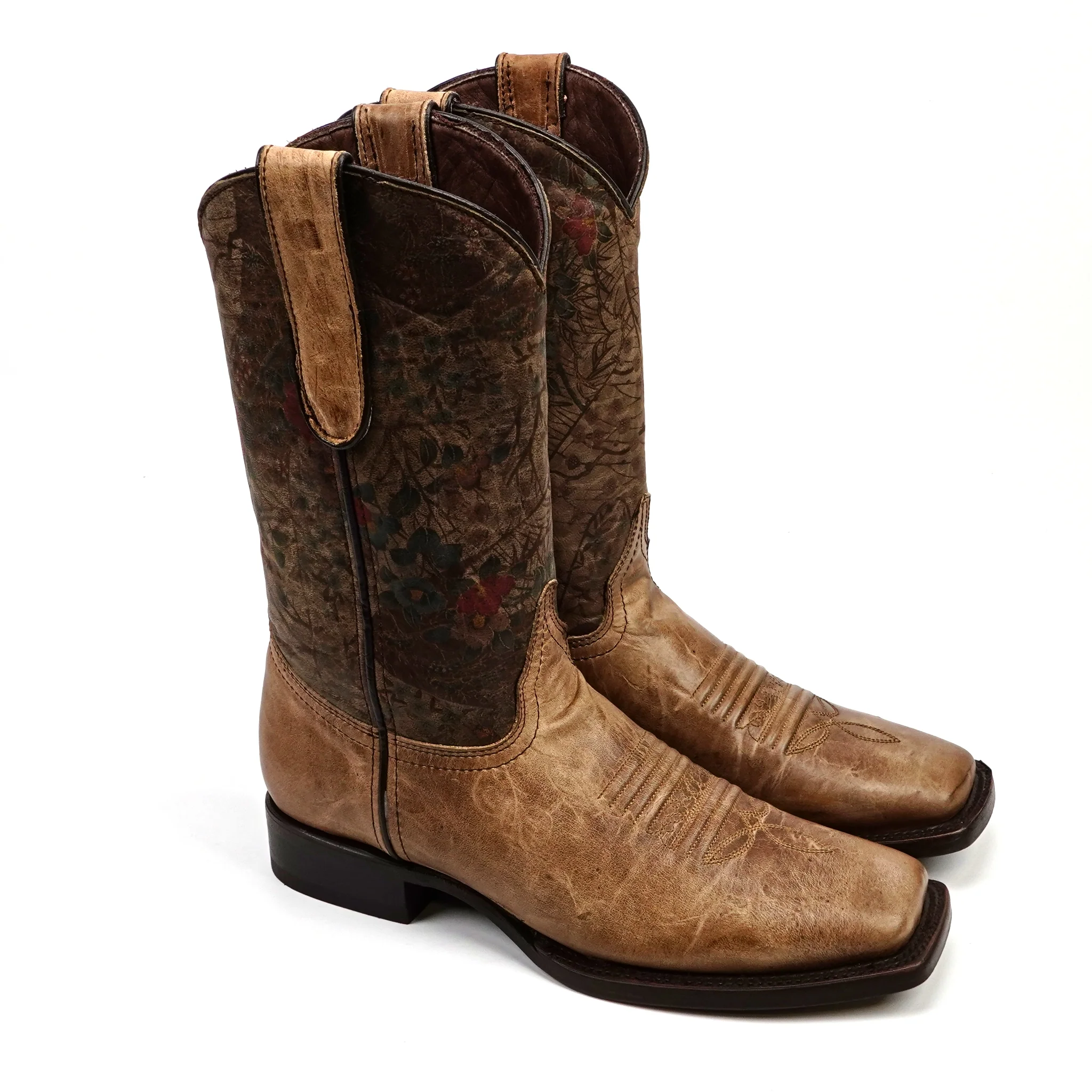 Fresno Tobacco - Short Shaft - Square Toe (E792)