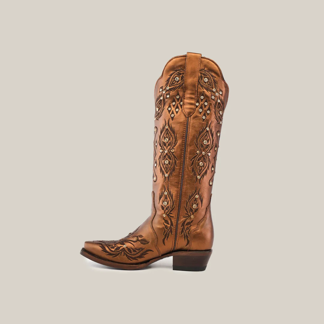 Rania Copper - Tall Shaft - Snip Toe - Image 3