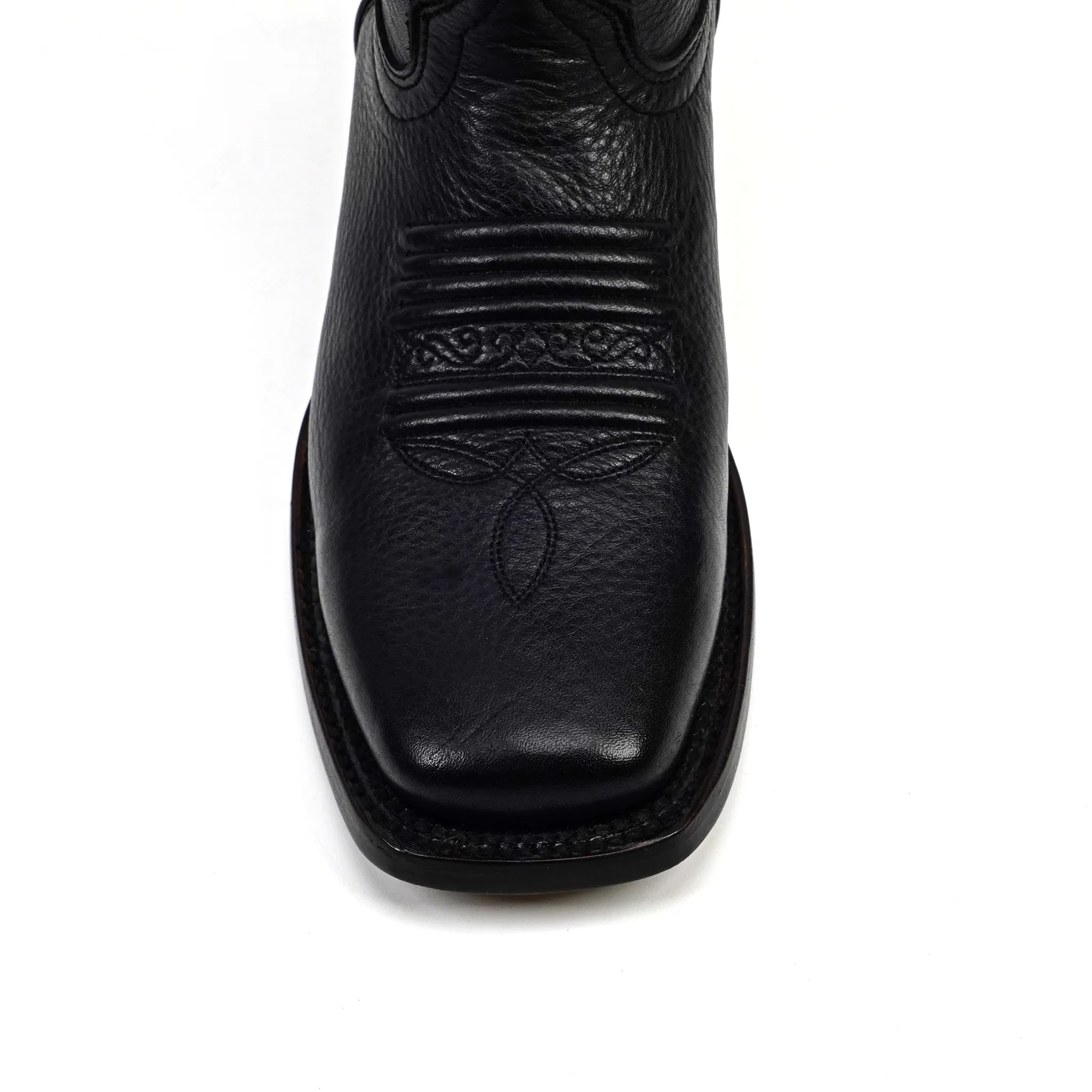Grisly Black - Short Shaft - Square Toe (E833) - Image 5