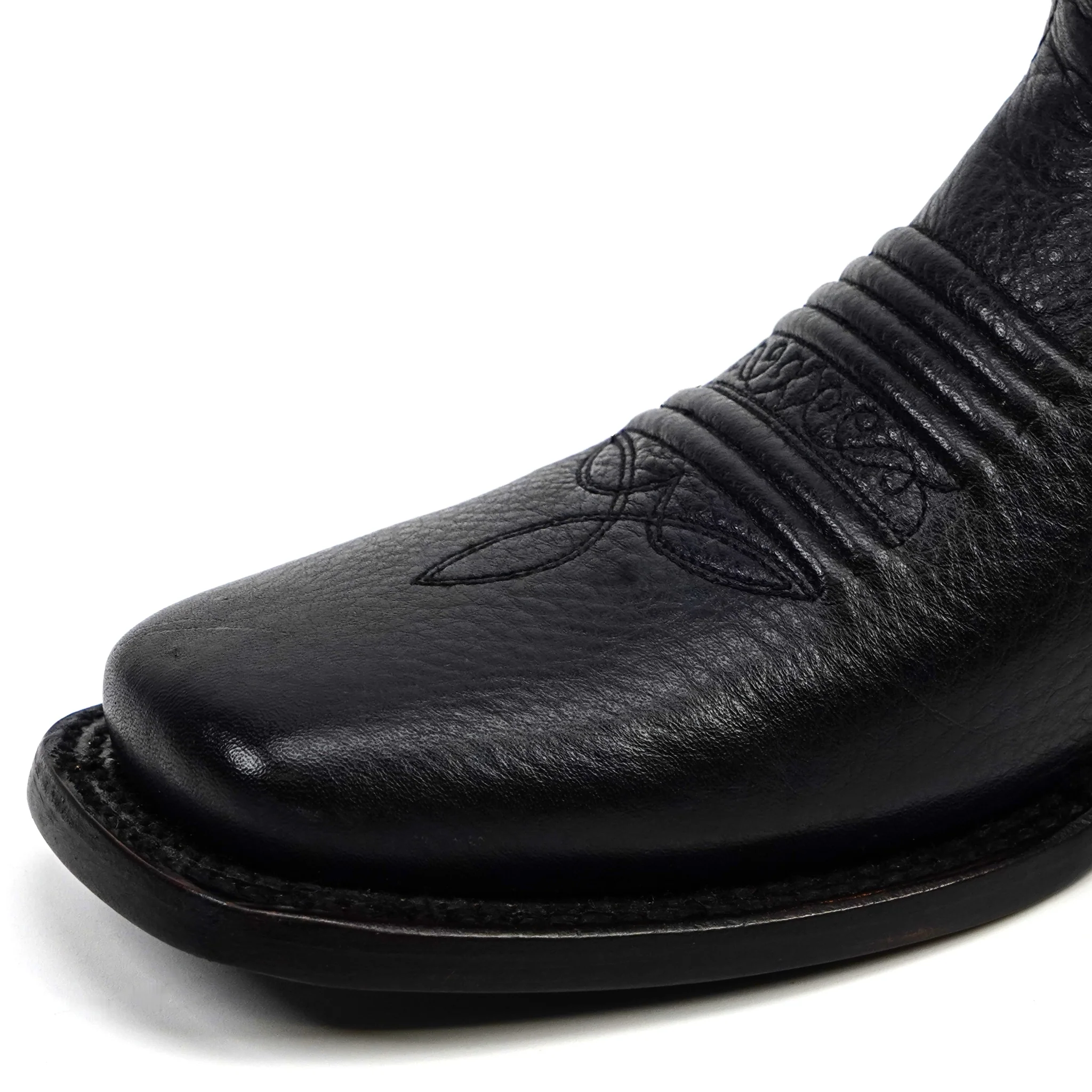 Grisly Black - Short Shaft - Square Toe (E833) - Image 6