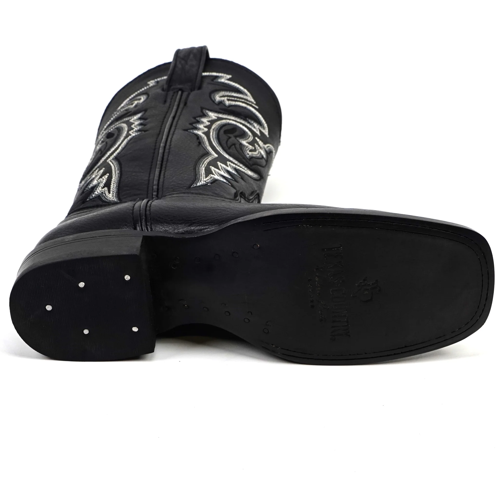 Grisly Black - Short Shaft - Square Toe (E833) - Image 7