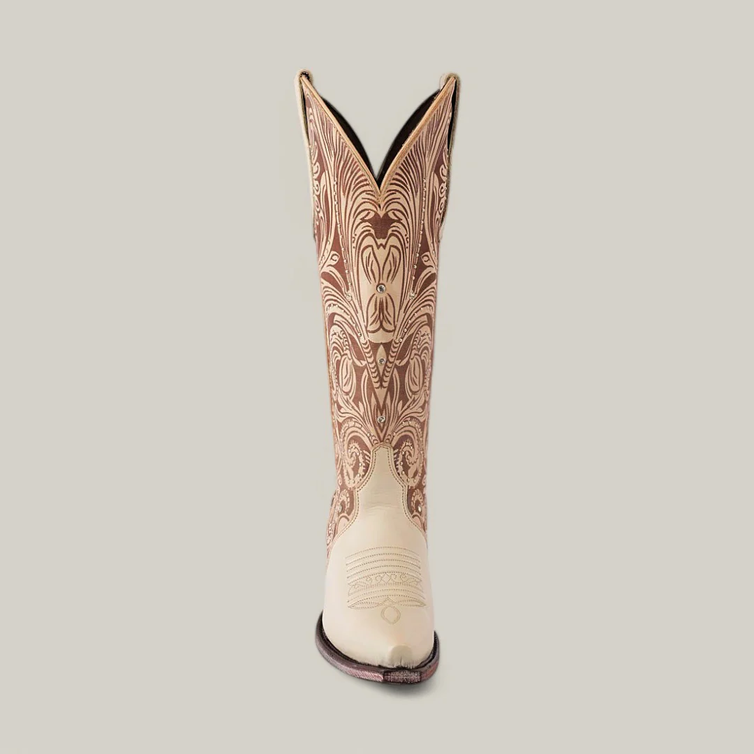 Cavalier Laser Cream - Tall Shaft - Snip Toe - Image 4