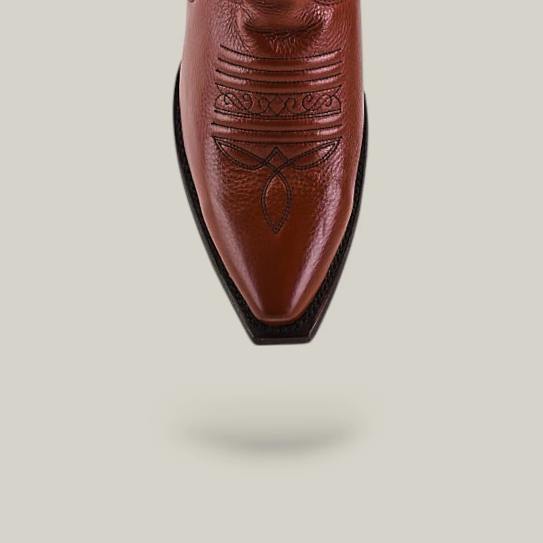 Marjorie Star Brown - Tall Shaft - Snip Toe - Image 5
