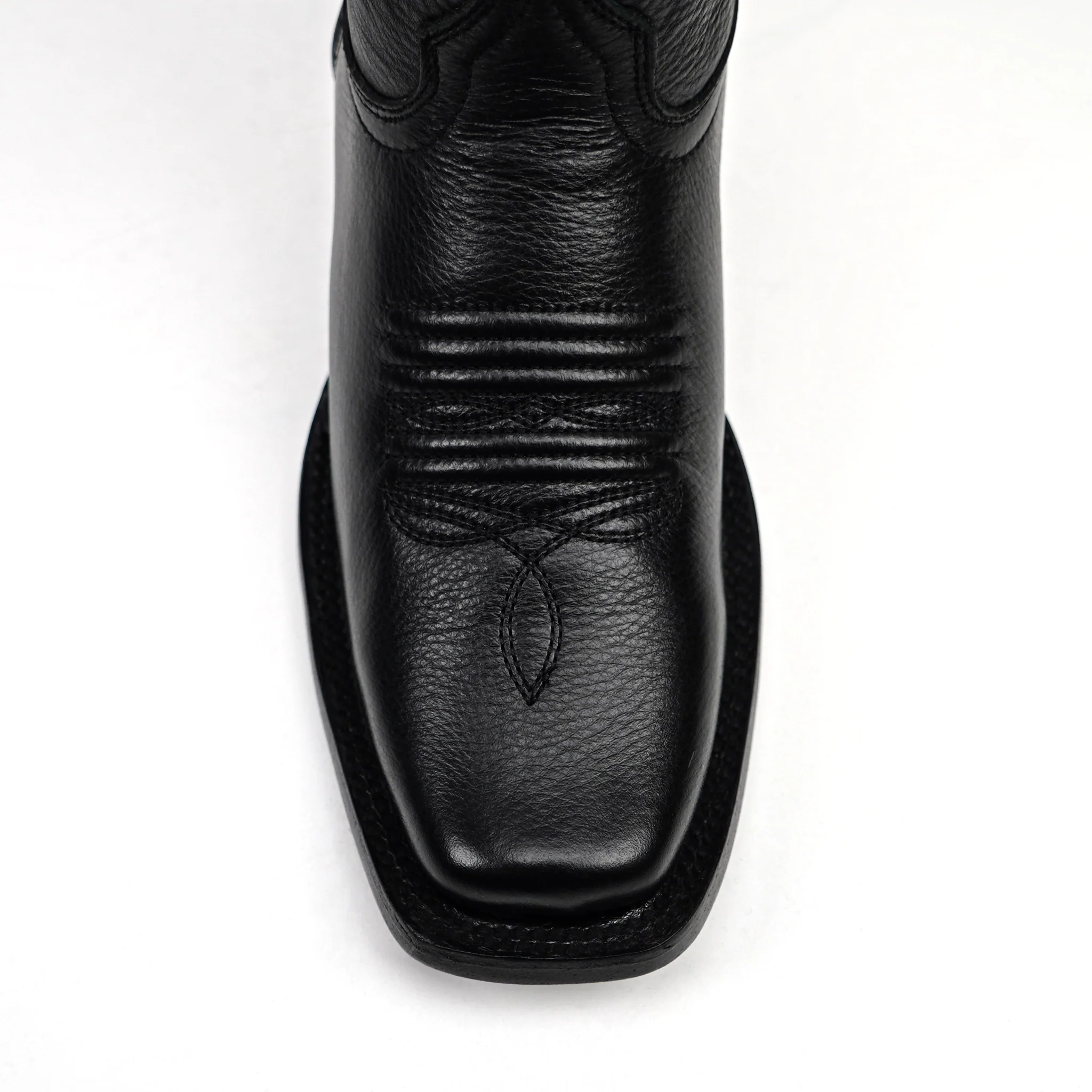 Grisly Black - Short Shaft - Square Toe (E862) - Image 5