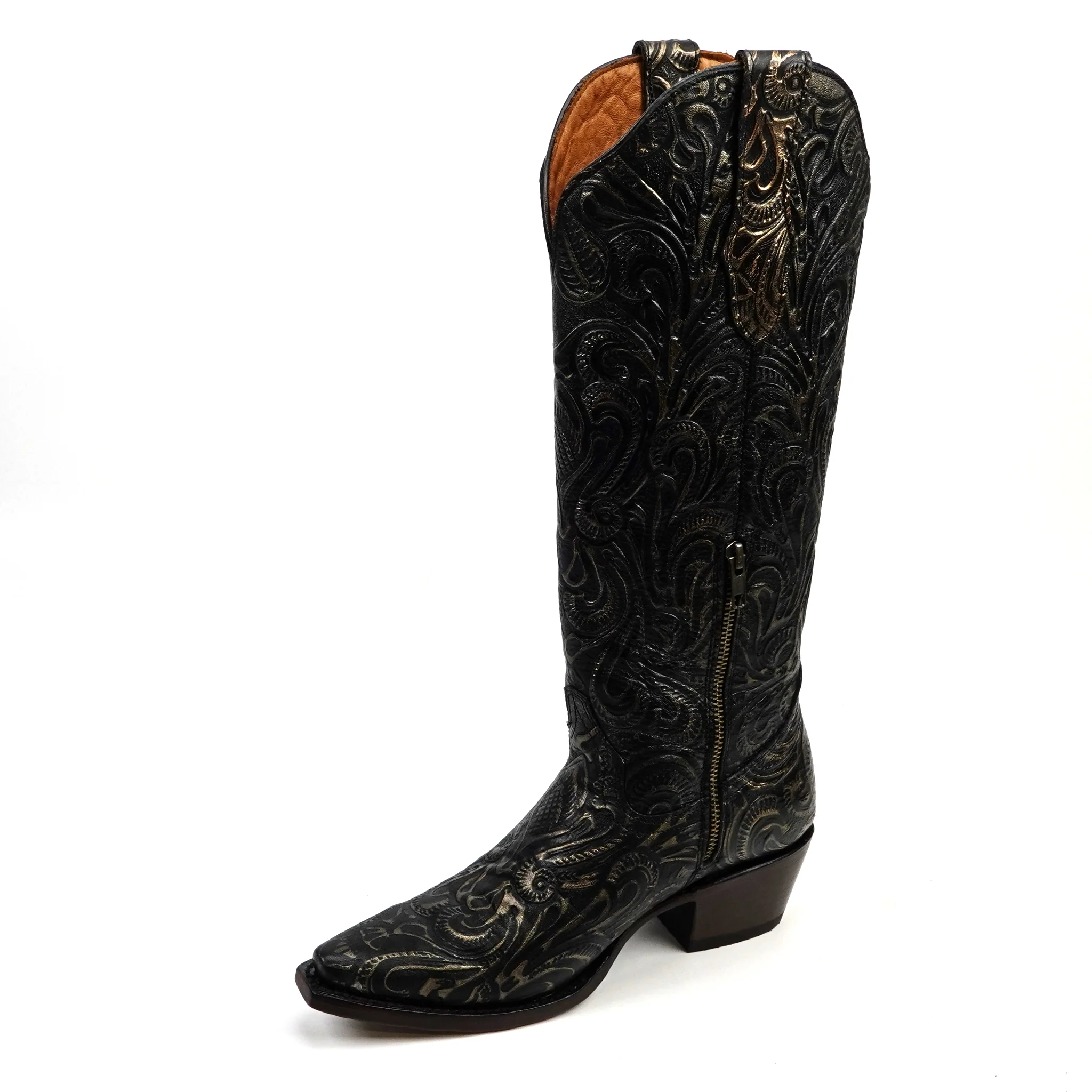 Ruanda Fringe Black - Tall Shaft - Snip Toe (E868) - Image 3