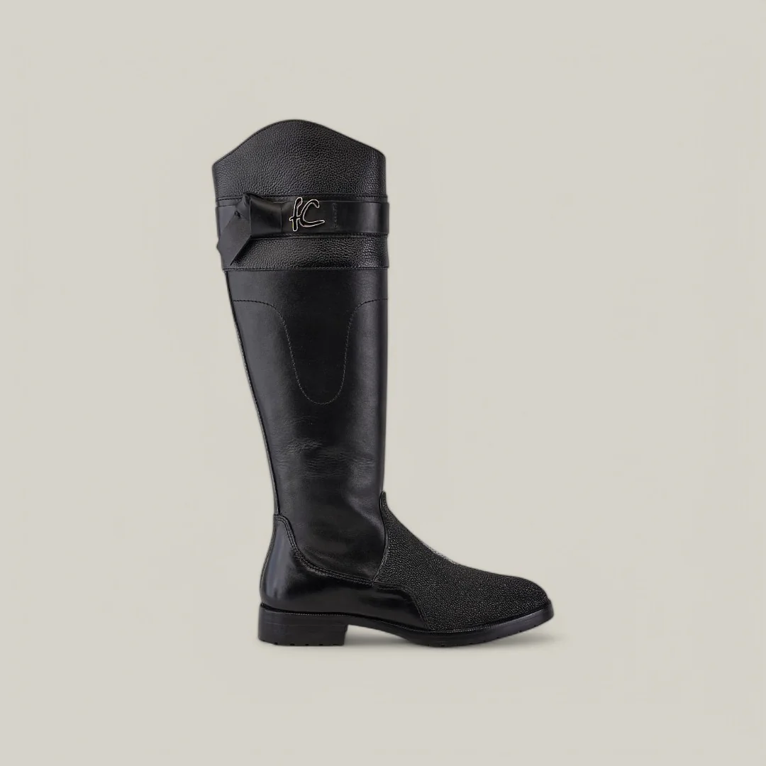FC637 Black Stingray Zipper - Image 2