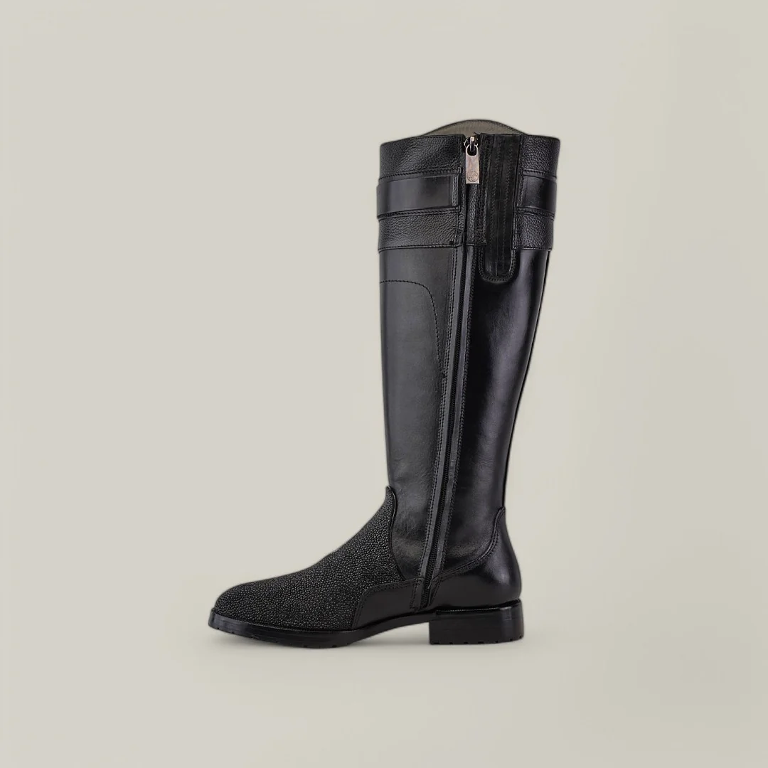 FC637 Black Stingray Zipper - Image 3
