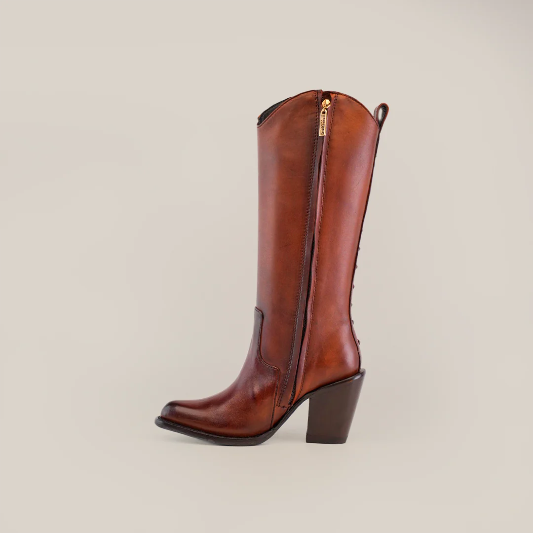 Francia Rings Tall Shaft Tan - J Toe - Image 3