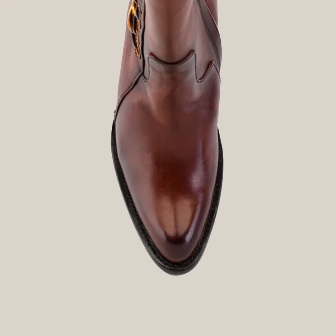 Francia Rings Tall Shaft Tan - J Toe - Image 5