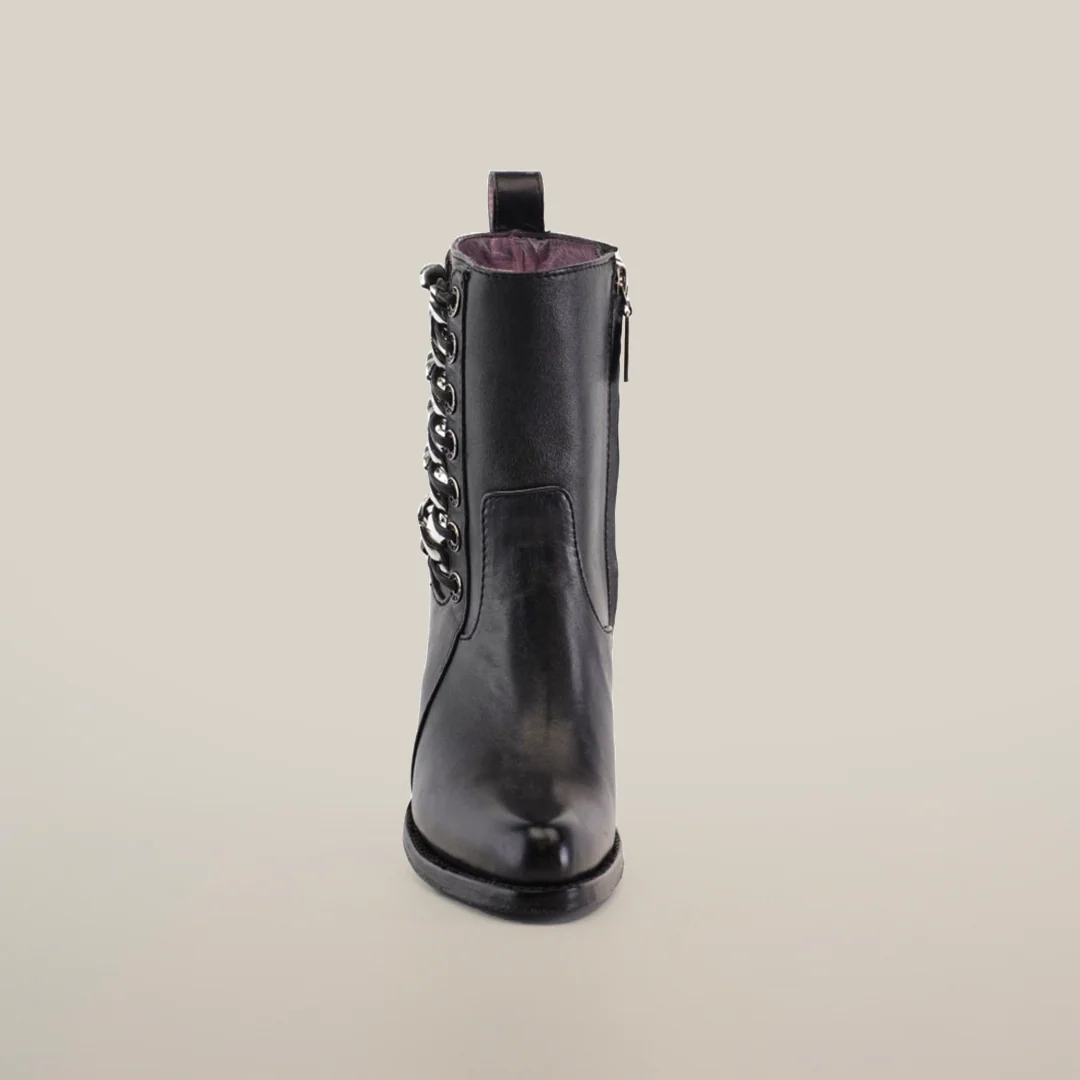 Francia Rings Bootie Black - J Toe - Image 4