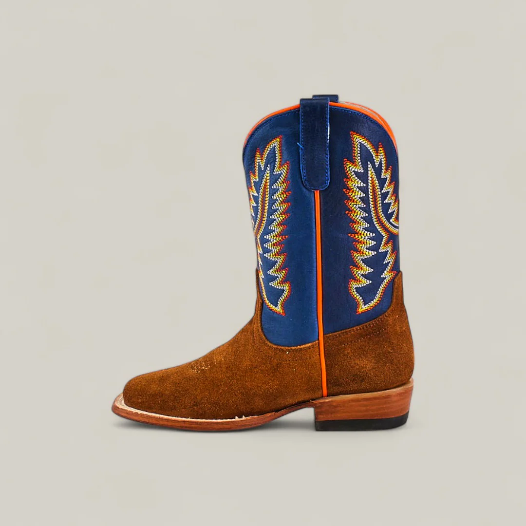 Diamond Suede Ocre - Square Toe - Kids Boots - Image 3