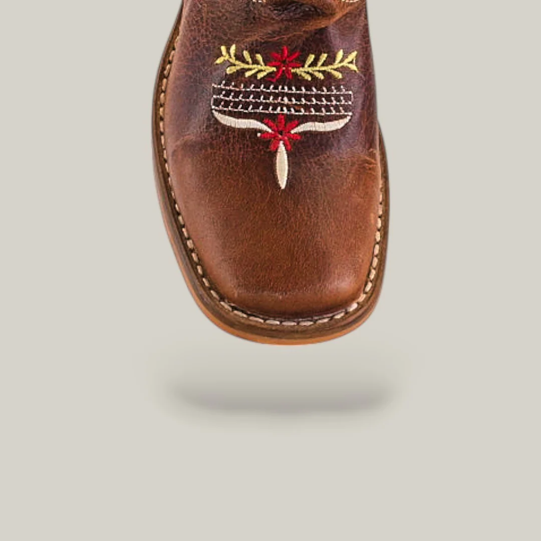 Karo Brown - Square Toe - Kids Boots - Image 5