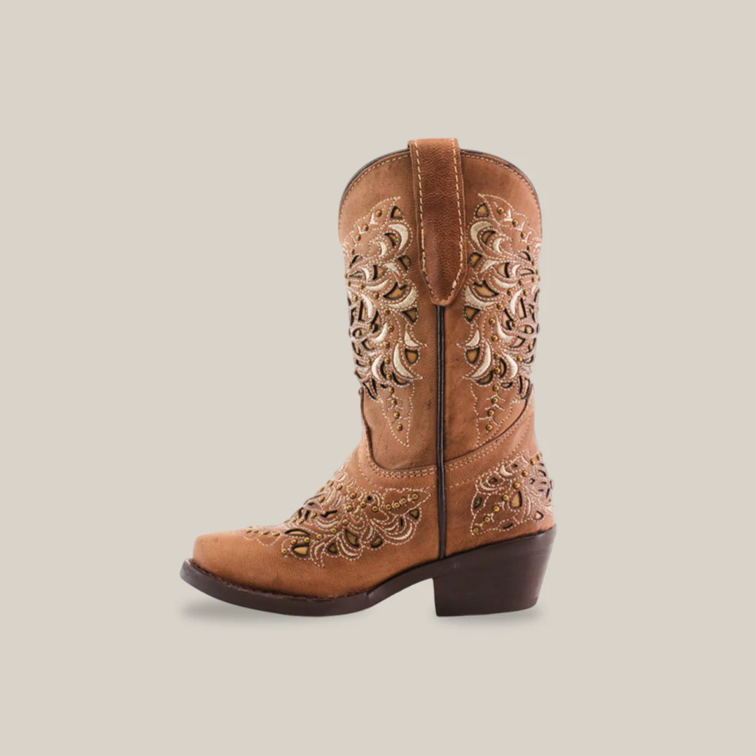Kiara Crystals Fawn - Snip Toe - Image 3