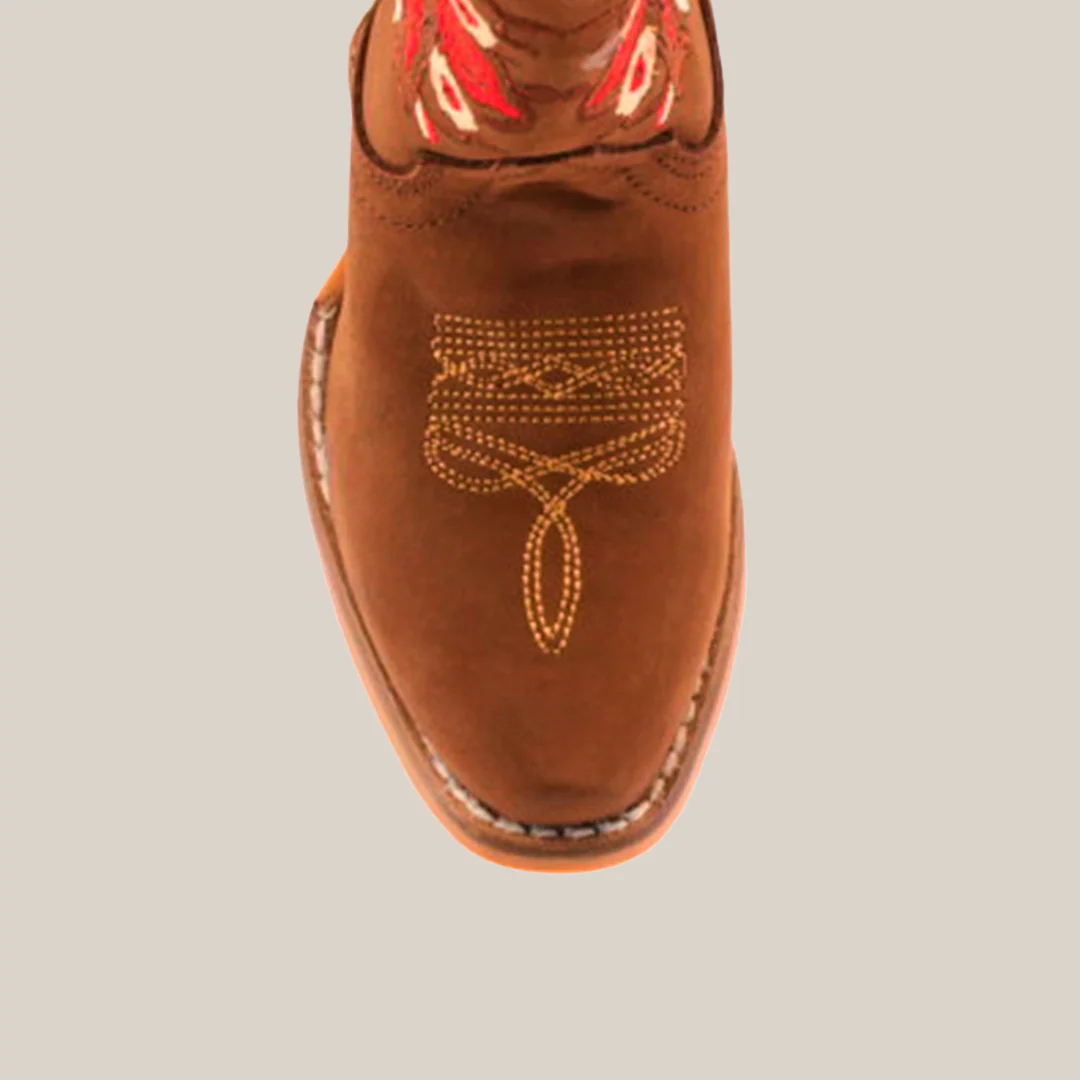 Mia Copper Suede - Snip Toe - Kids Boots - Image 5
