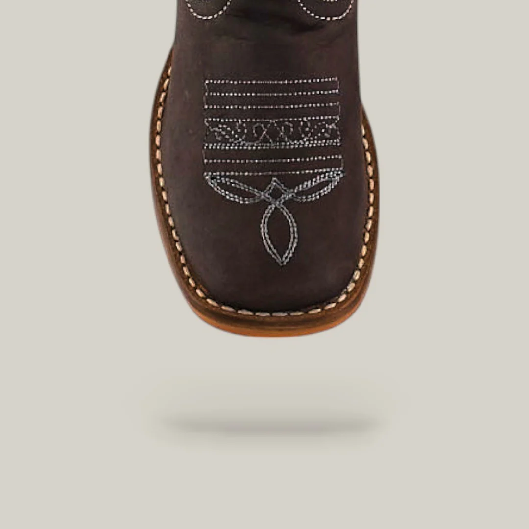 Orion Suede Oxford - Square Toe - Kids Boots - Image 5