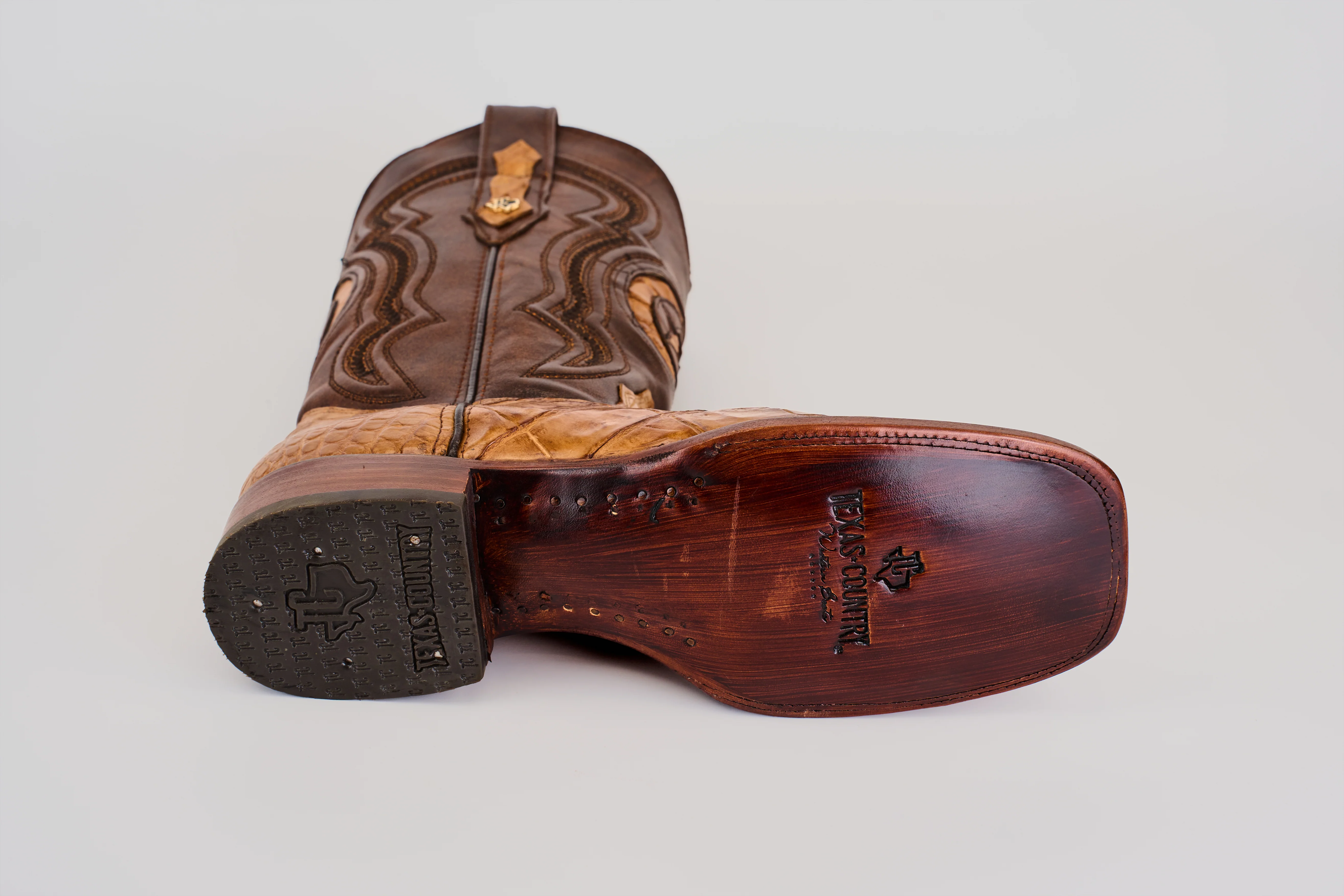 James - Fawn - Square Toe (Alligator Hornback) - Image 5