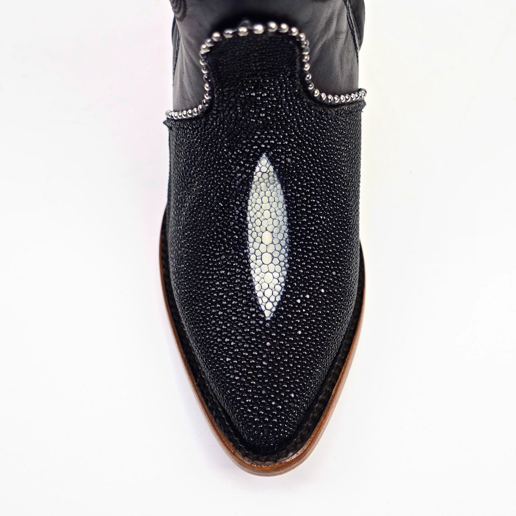 Linda Stingray Black - Tall Shaft - J Toe - Image 5