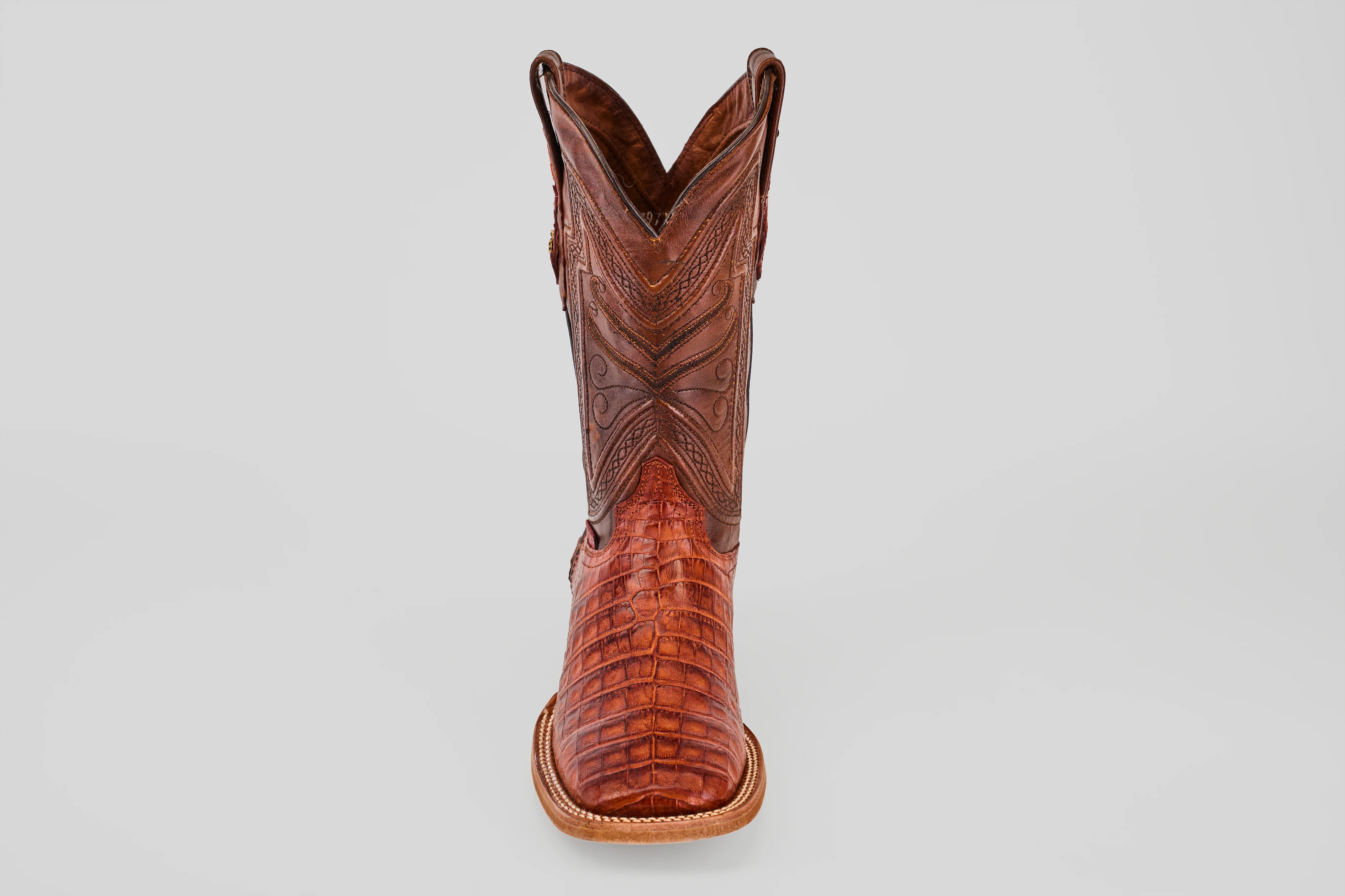 Rhodes Belly - Brandy - Square Toe - Image 4