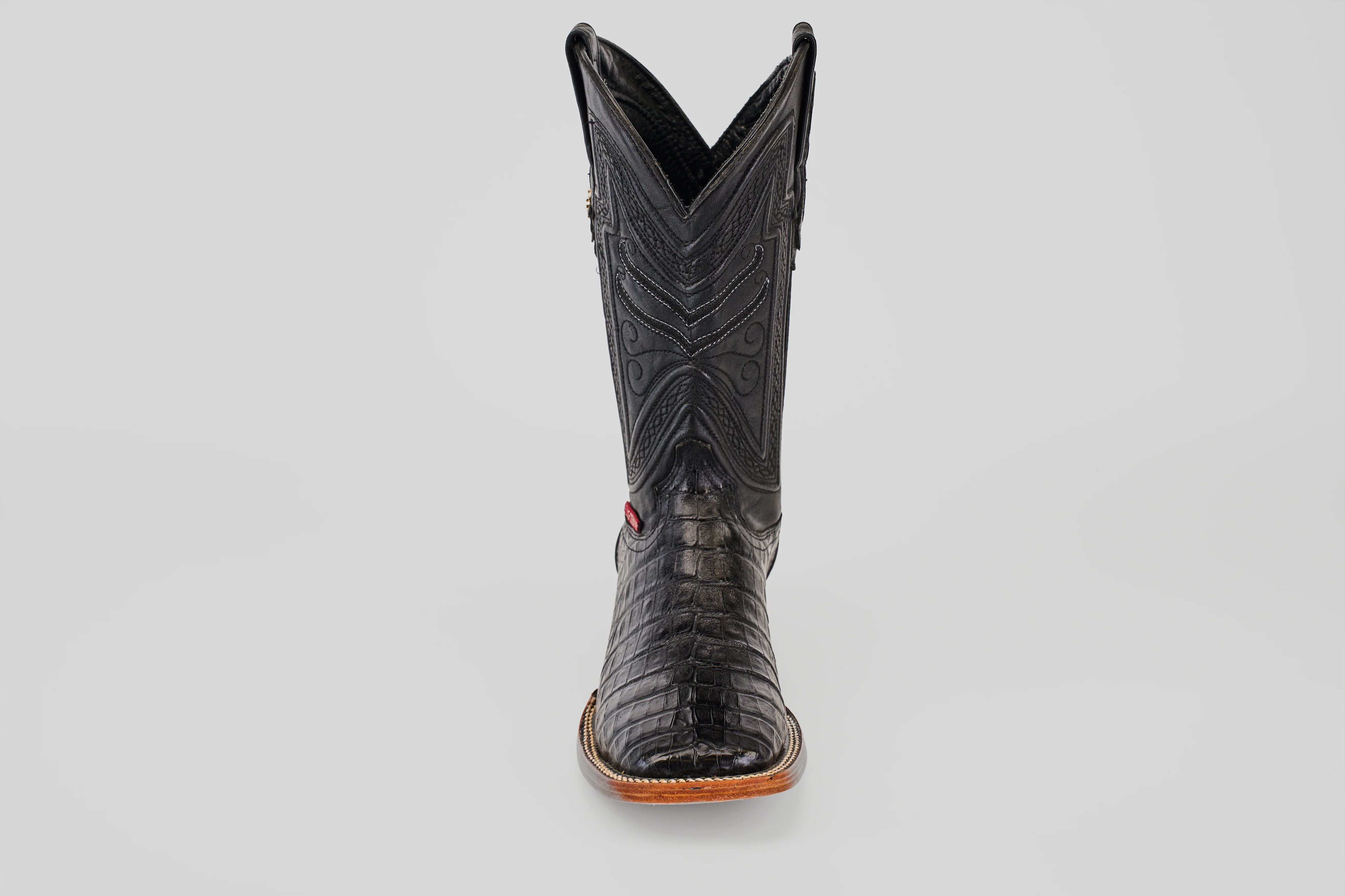 Rhodes Belly - Black- Square Toe - Image 4