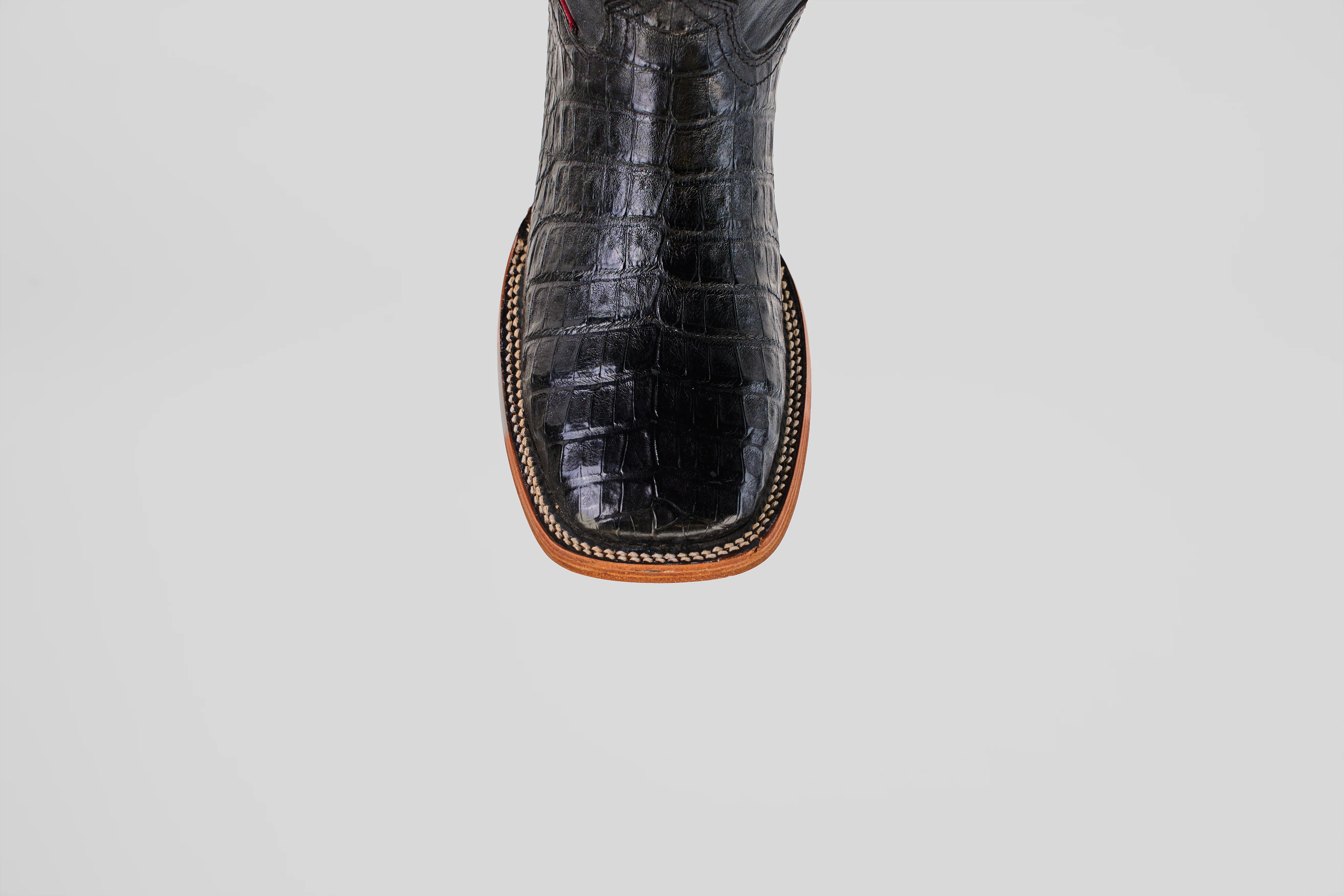 Rhodes Belly - Black- Square Toe - Image 5
