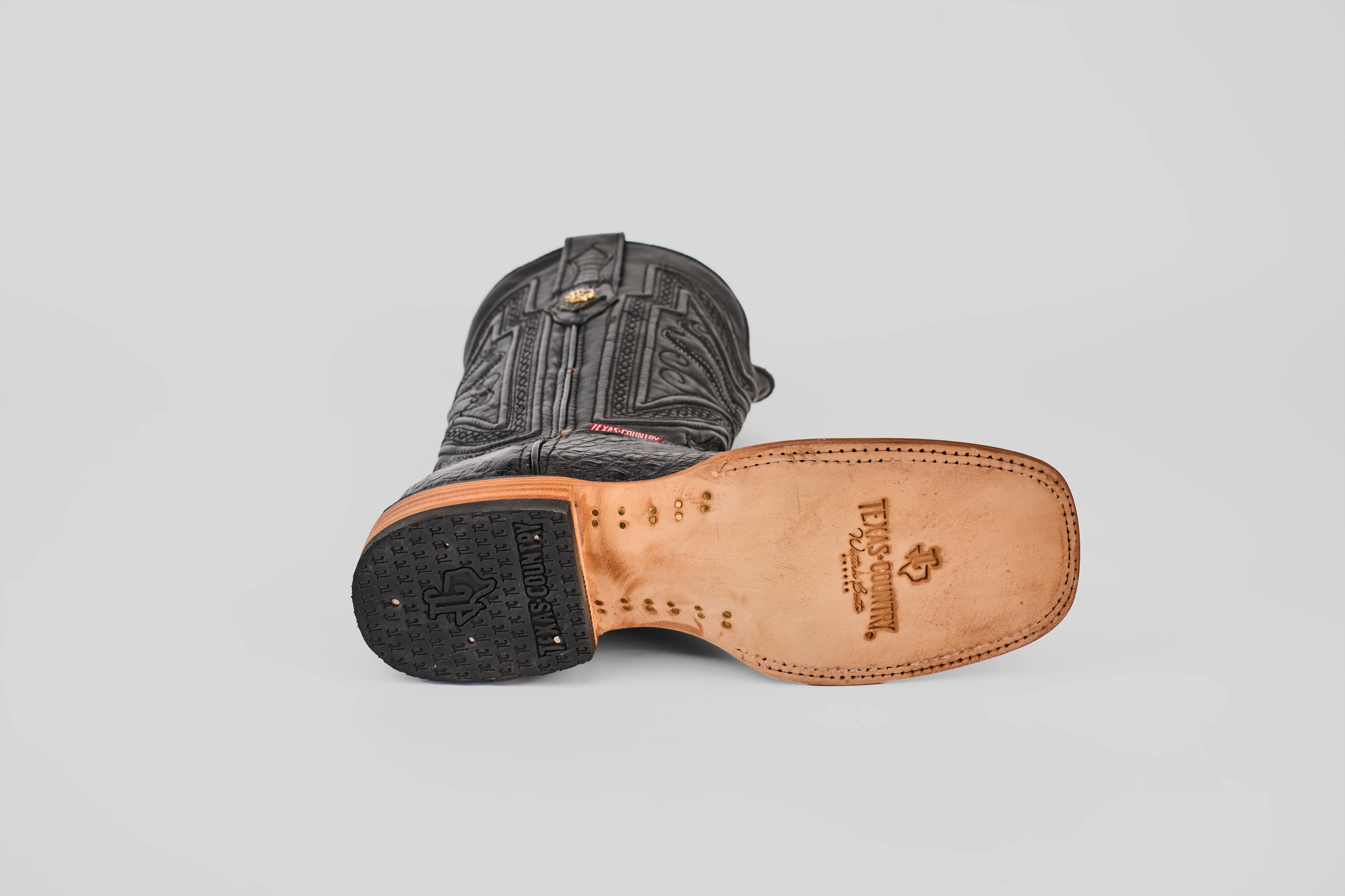 Rhodes Belly - Black- Square Toe - Image 6