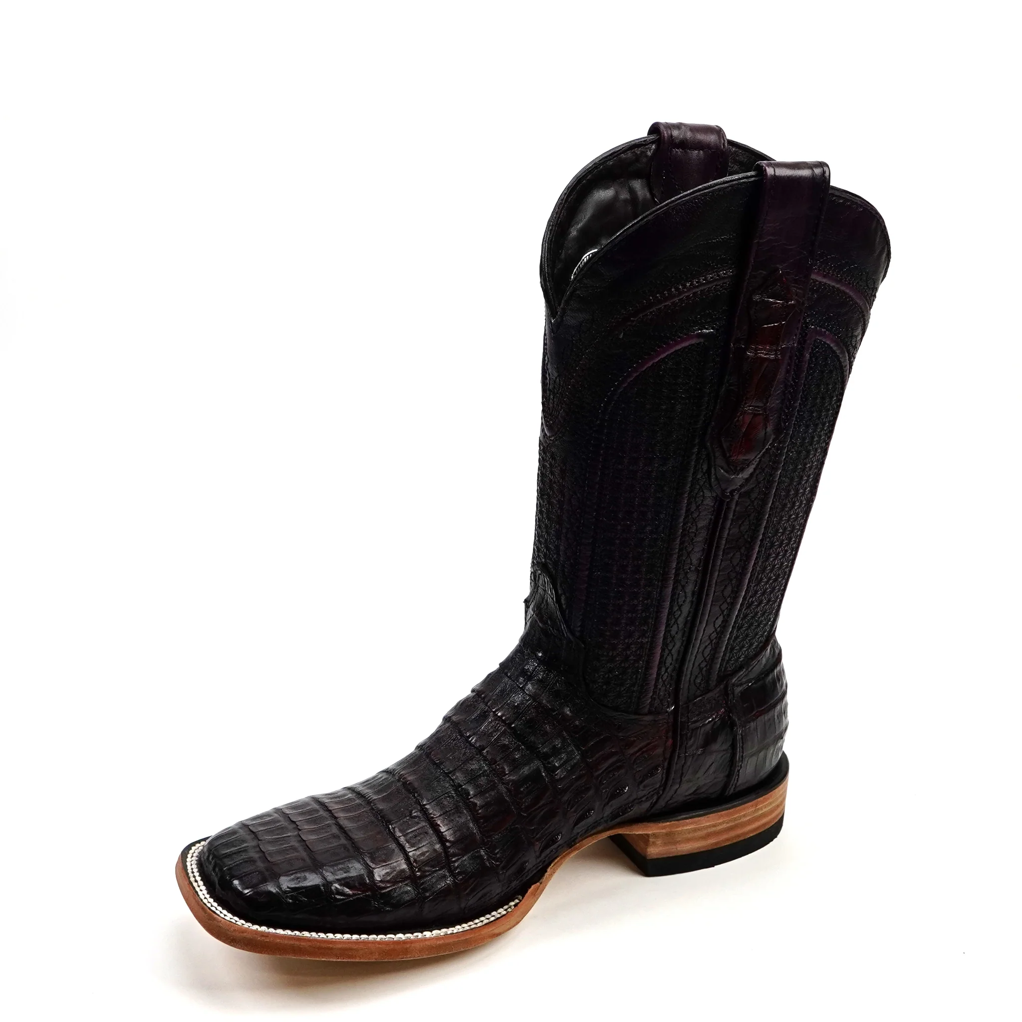 Rhodes Belly - Blackcherry - Square Toe (LM10) - Image 3